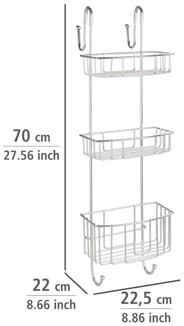 WENKO Duschregal »Olesi« 3 Etagen