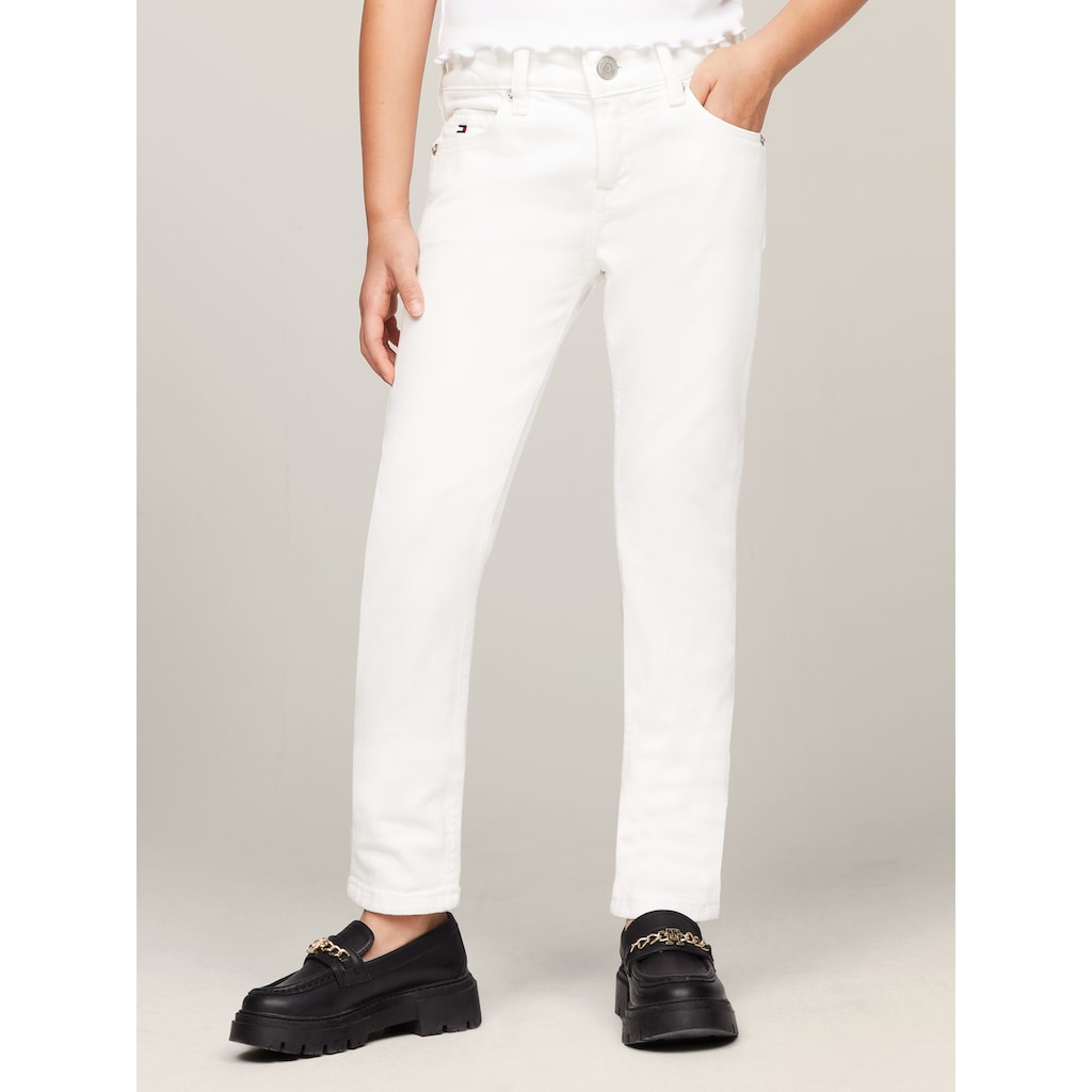 Tommy Hilfiger Slim-fit-Jeans »NORA WHITE«