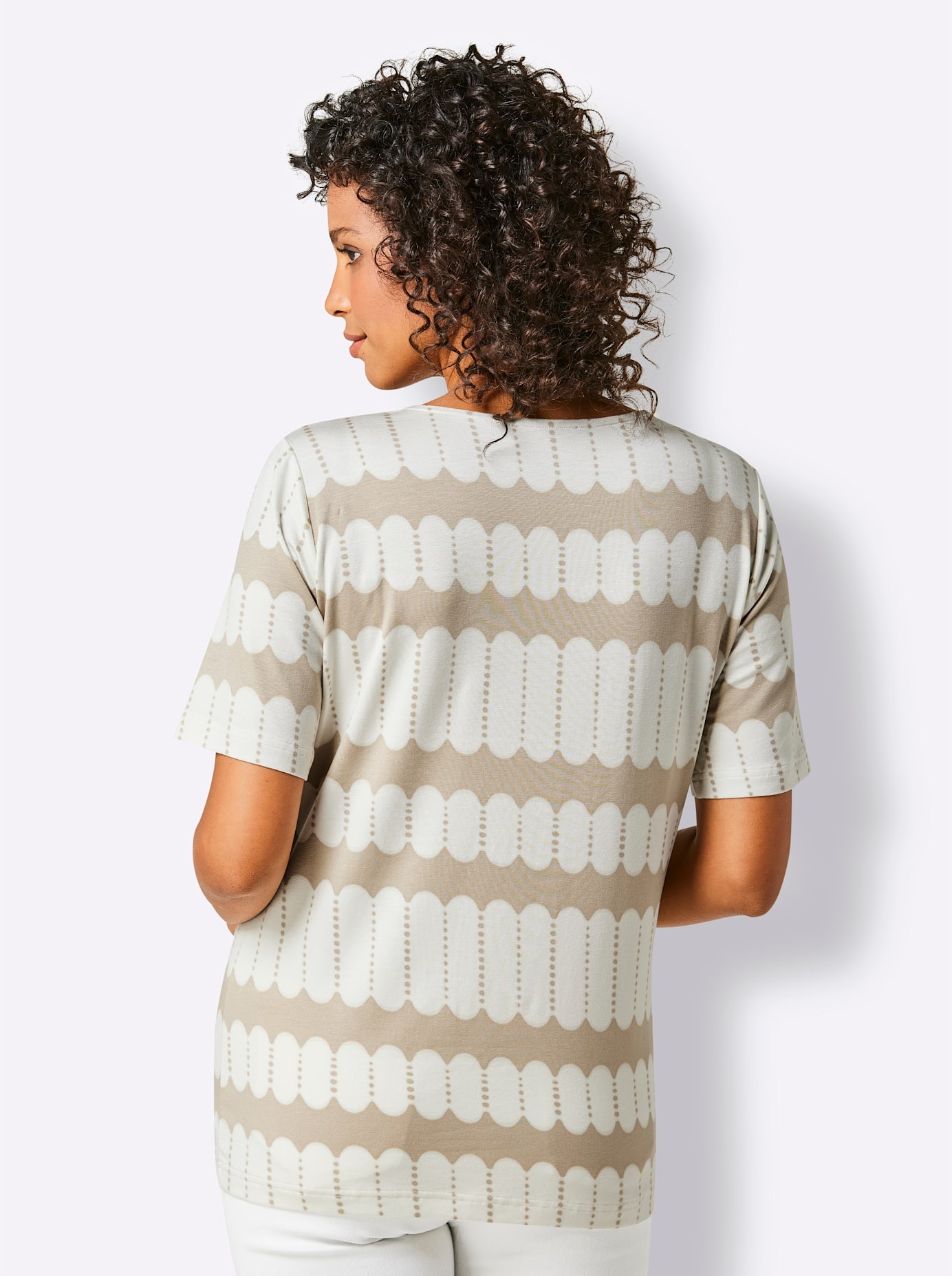 CREATION L PREMIUM Print-Shirt »Lyocell-Shirt«, (1 tlg.)