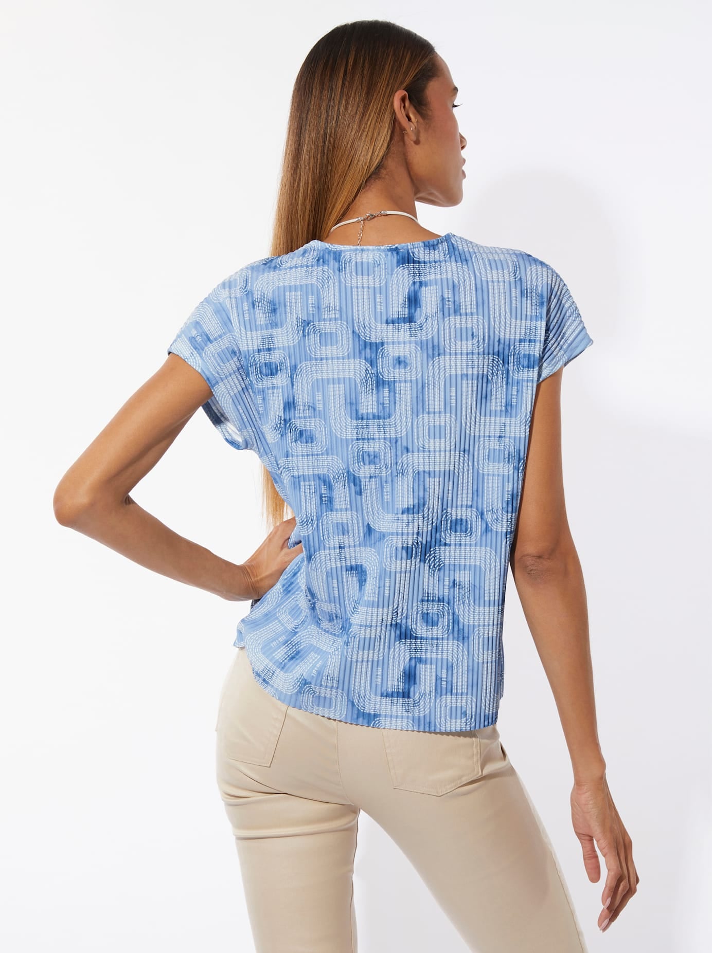 creation L Kurzarmshirt »Plissee-Shirt«, 1 tlg.
