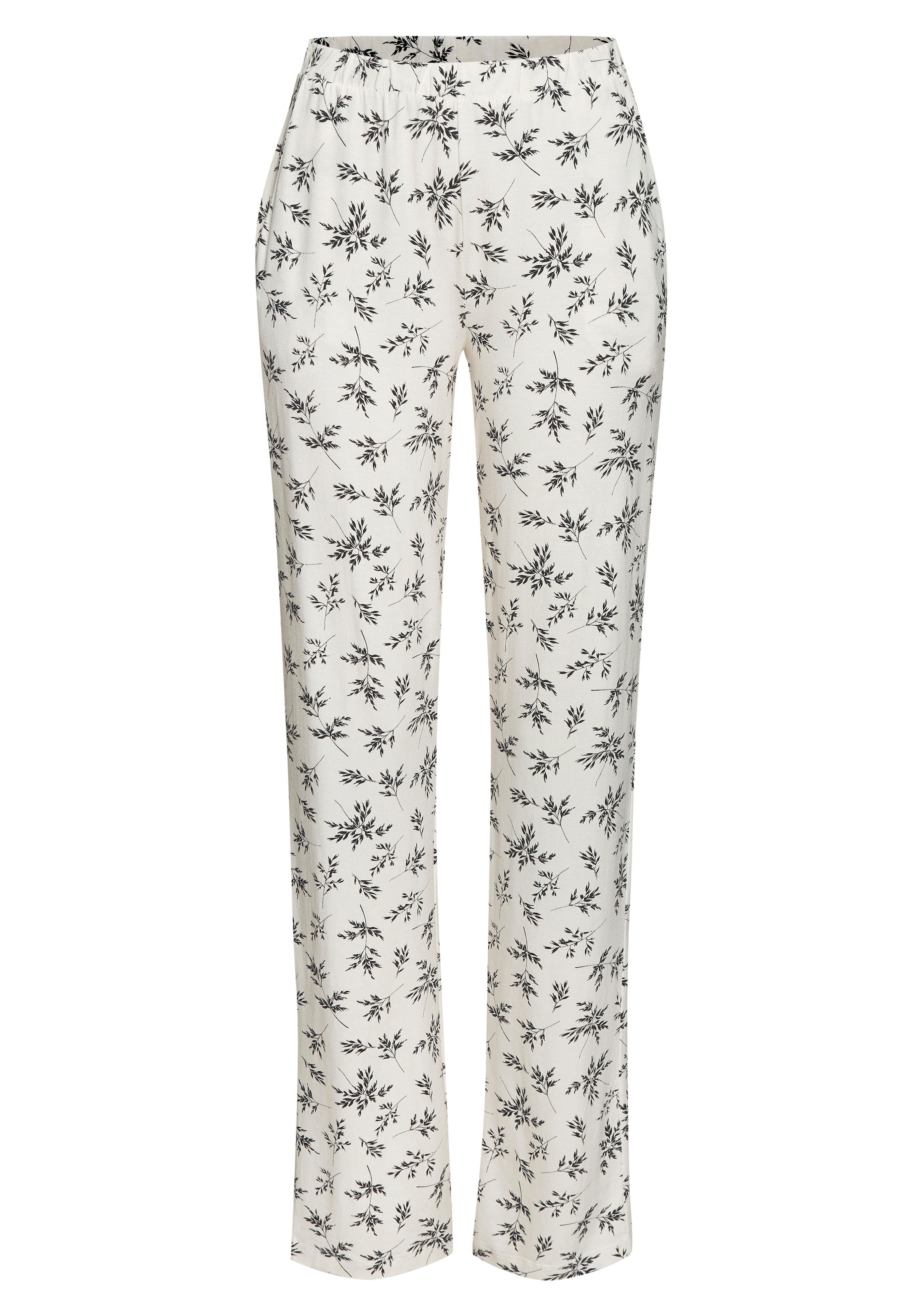 Vivance Dreams Pyjama, (Set, 2 tlg.), mit süßem Blumen-Print