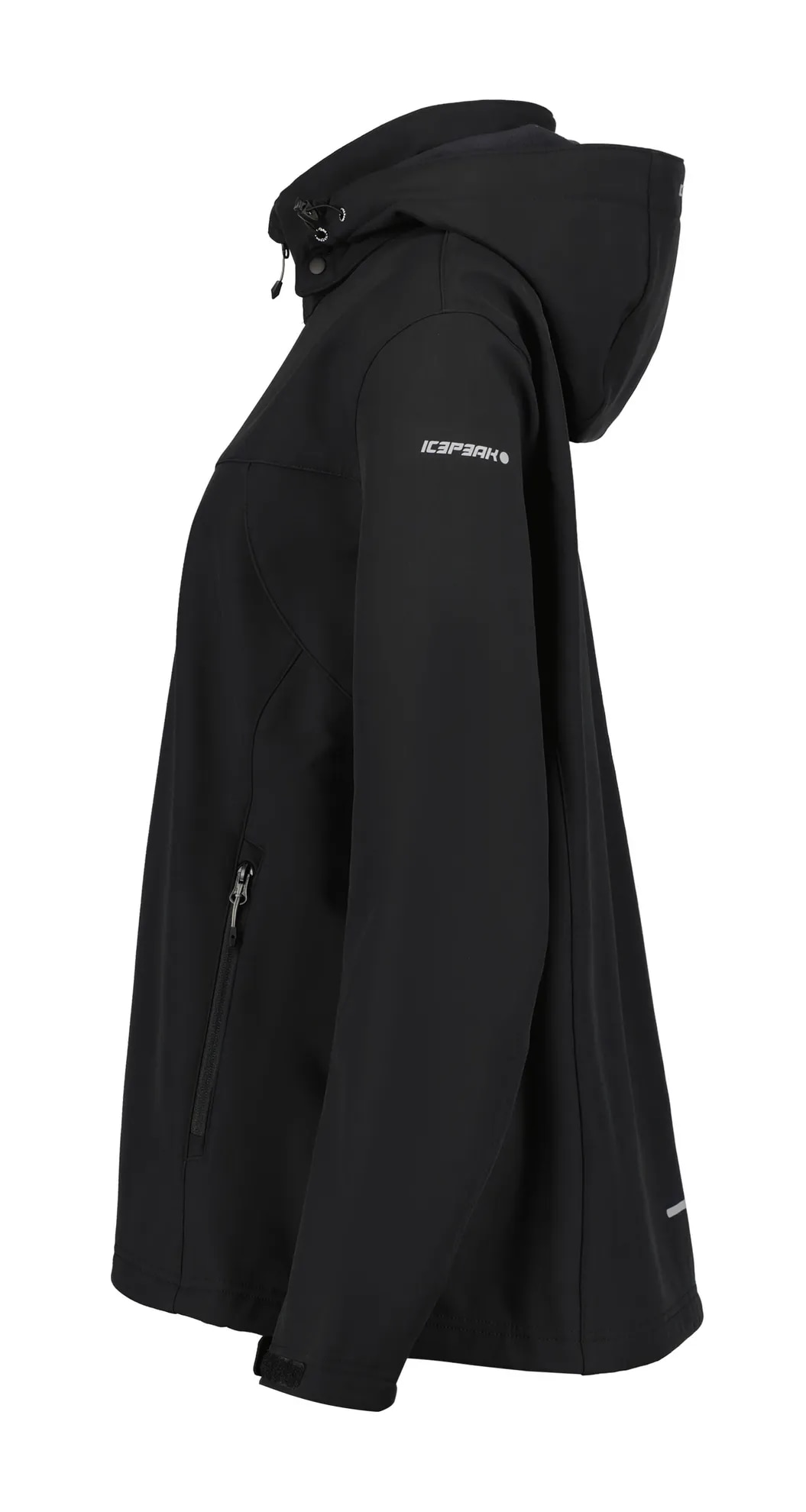Icepeak Softshelljacke »BRENHAM«, (1 St.), mit Kapuze, Winddicht & Wasserabweisend & Atmungsaktiv