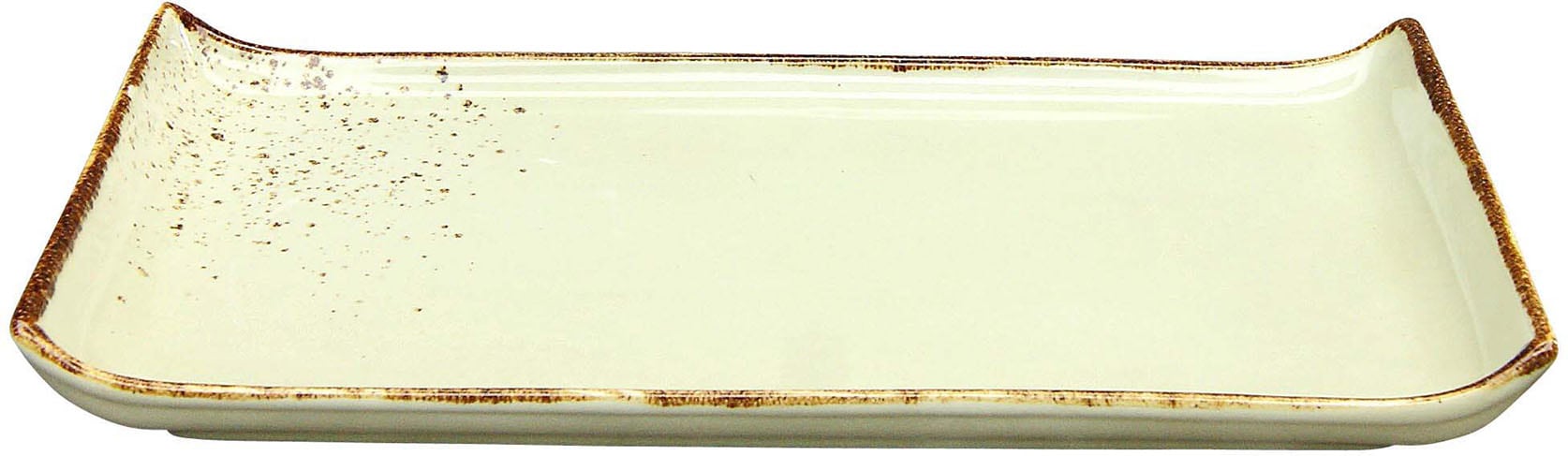 CreaTable Servierplatte »Nature Collection«, (Set, 2 tlg.), Servier Set, 33x16,5 cm