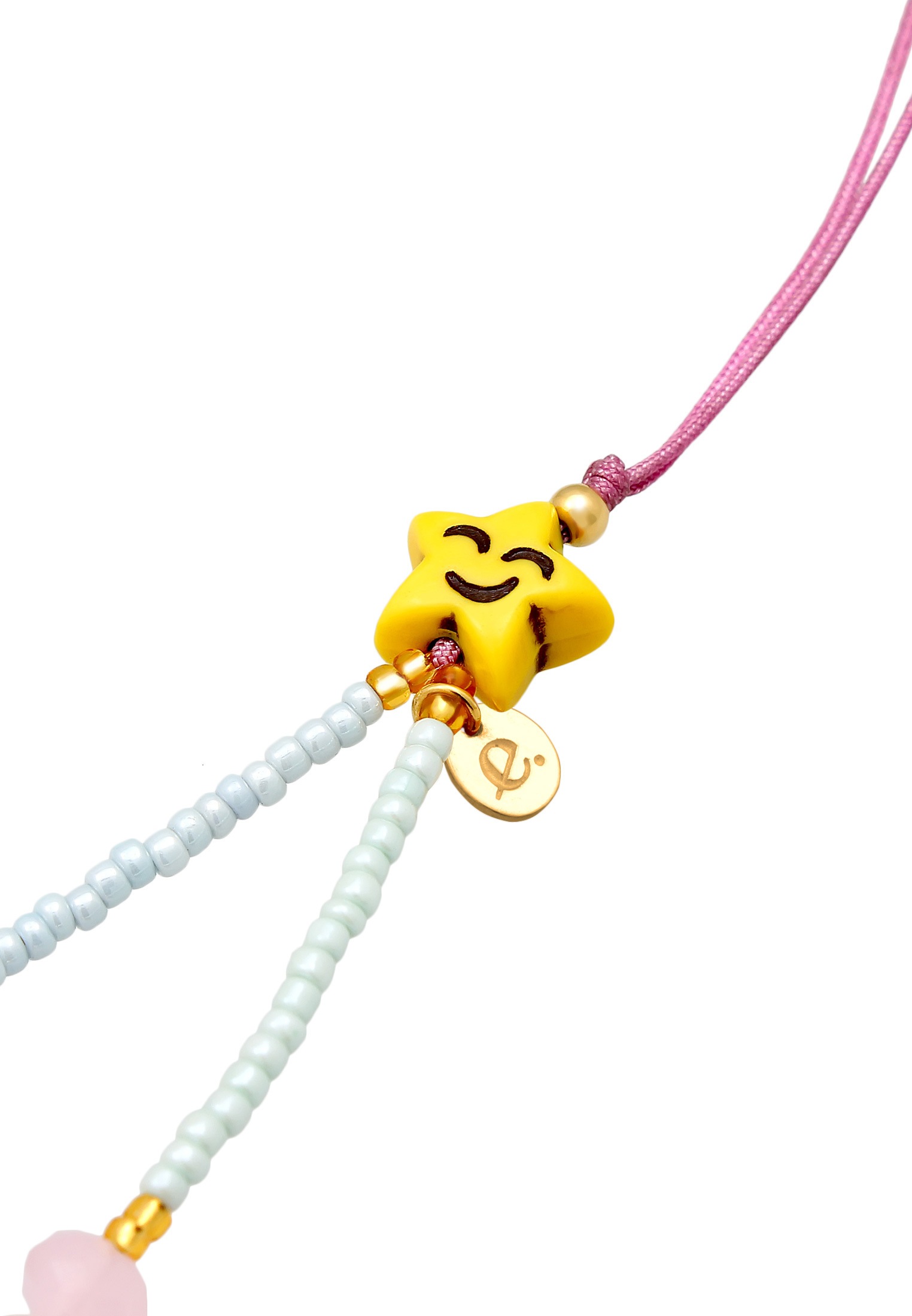 Elli Schmuckset »Schmuckzubehör Schmuckzubehör Beads Phone Kette Smiling 925 Silber«