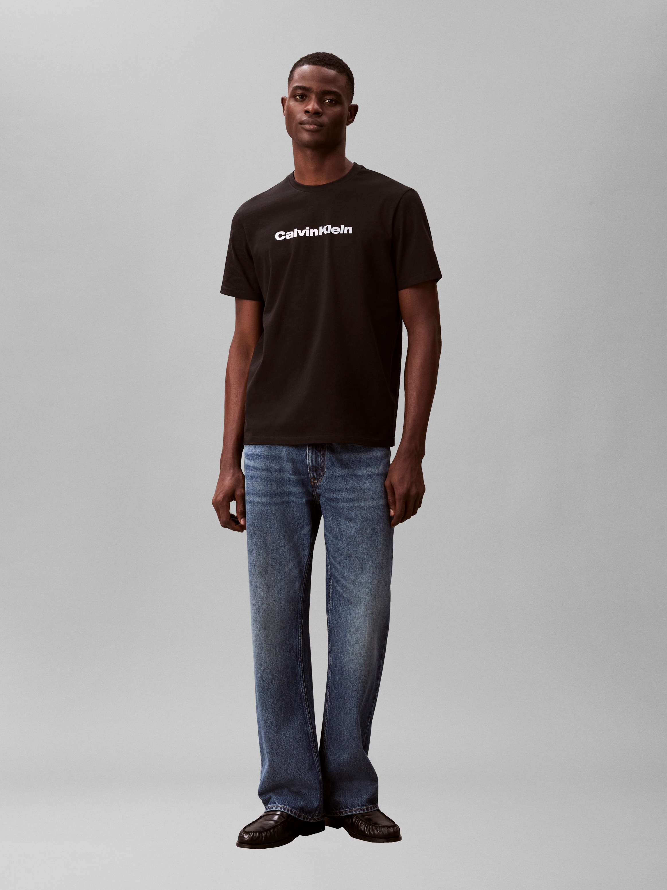 Calvin Klein Jeans T-Shirt »JEANS GRAPHICS« Regular fit mit Markenprint