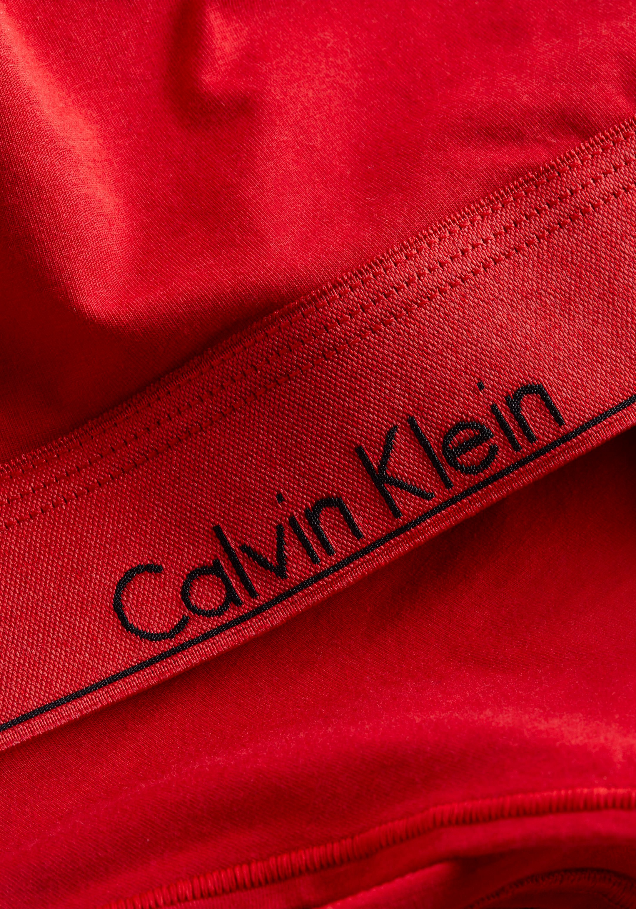 Calvin Klein Underwear Bralette »UNLINED BRALETTE«, mit CK-Logoschriftzug am Bund