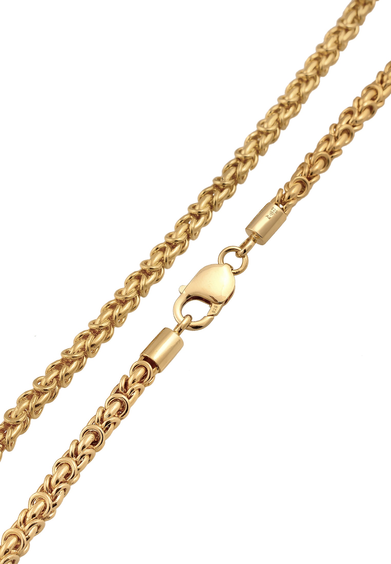 Kuzzoi Silberkette »Halskette Herrenschmuck Gliederkette Oxidiert 925 Silber«