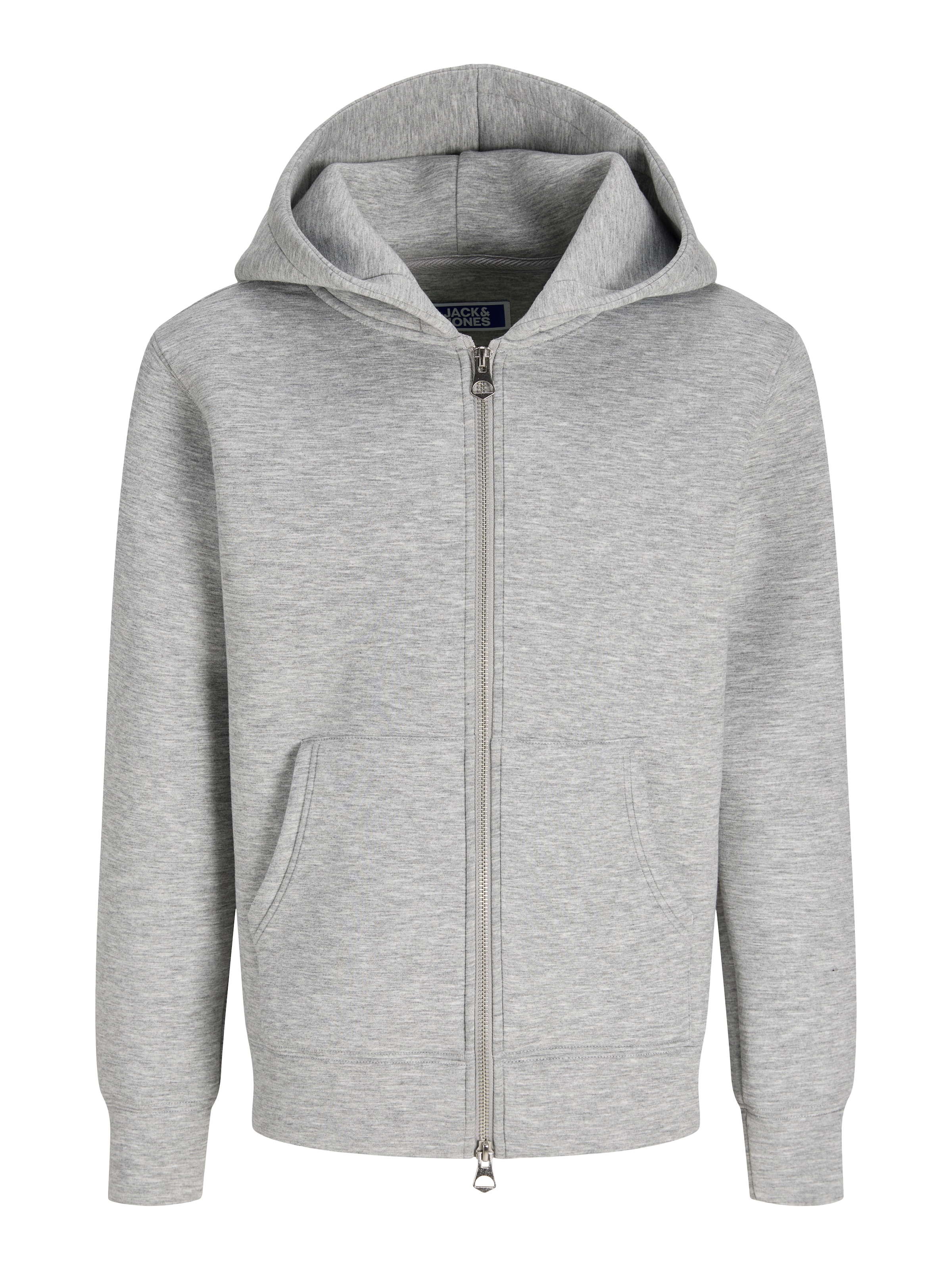Jack & Jones Junior Kapuzensweatjacke »JCOLEGACY SWEAT SCUBA ZIP HOOD SN JNR« Materialmix, locker geschnitten