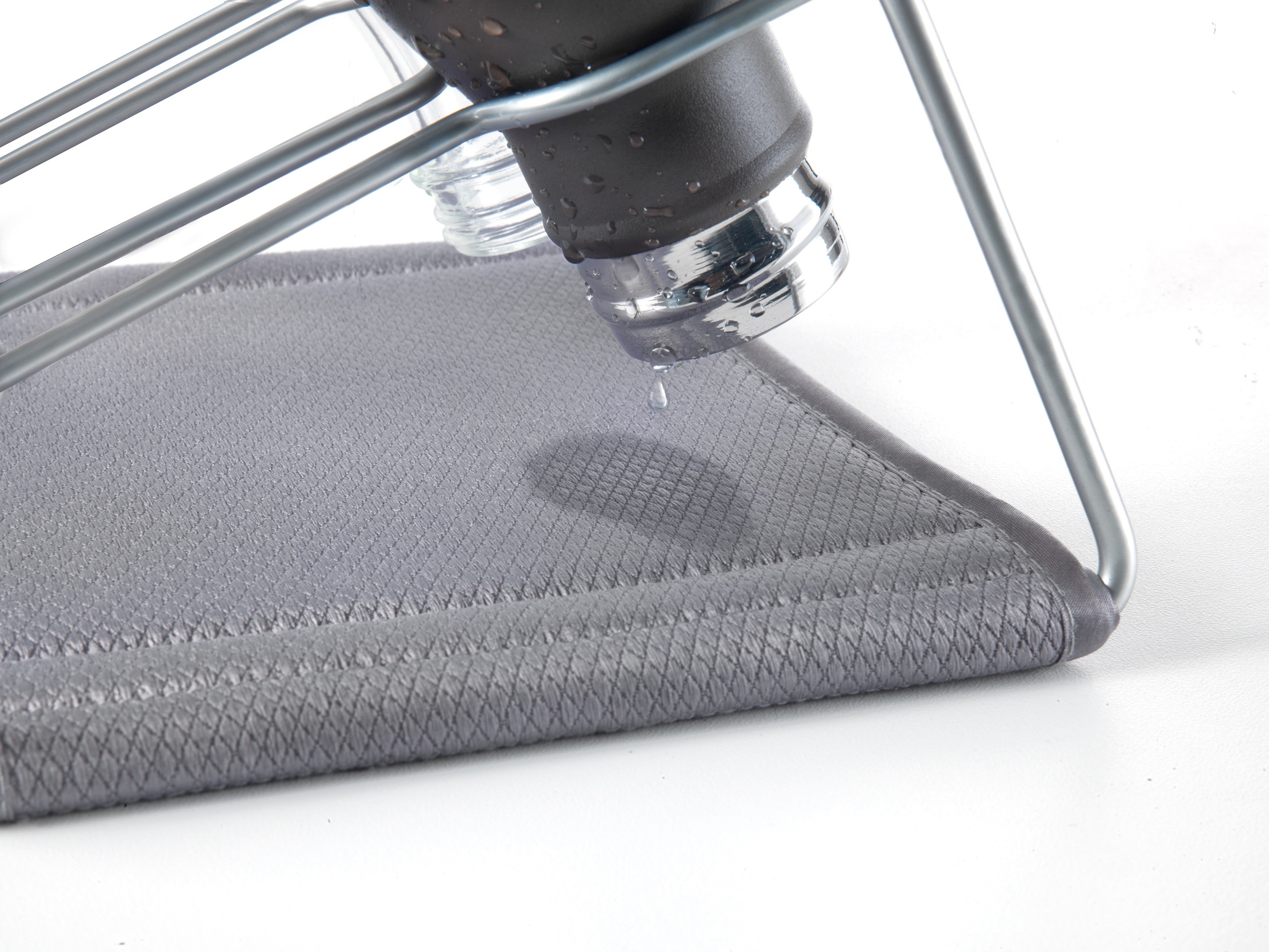 Metaltex Zubehöraufbewahrungsständer »Sodatex-3« (Abtropfgestell) für 3 Flaschen