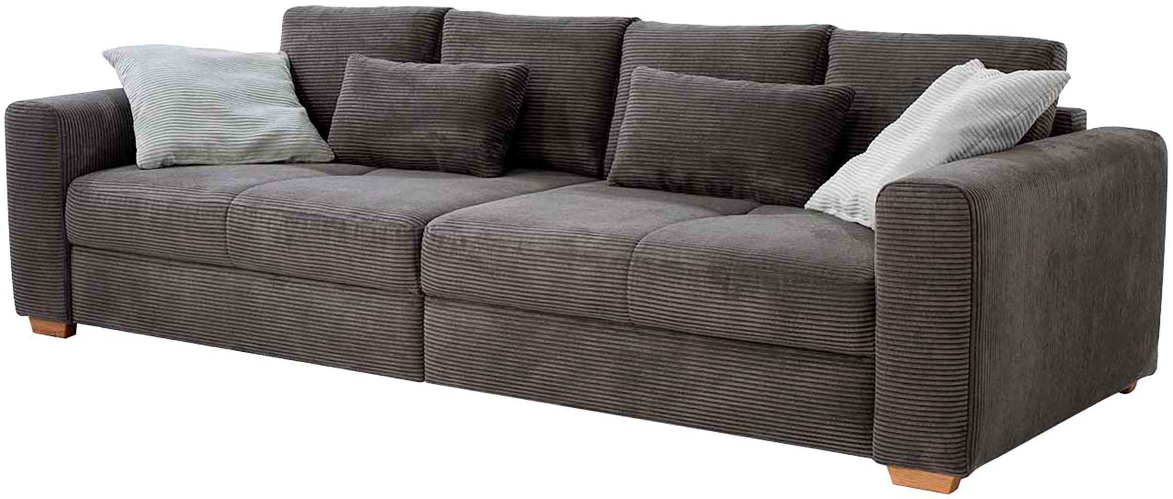 Jockenhöfer Gruppe Big-Sofa »Maxi«, Federkernpolsterung, inklusive 8 Kissen