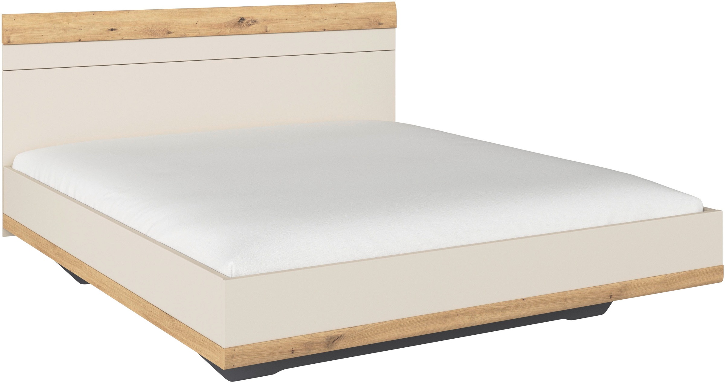 rauch Futonbett »Bett Doppelbett Holzbett SAJO«, mit Farb-Absetzungen in komfortabler Sitzhöhe MADE IN GERMANY