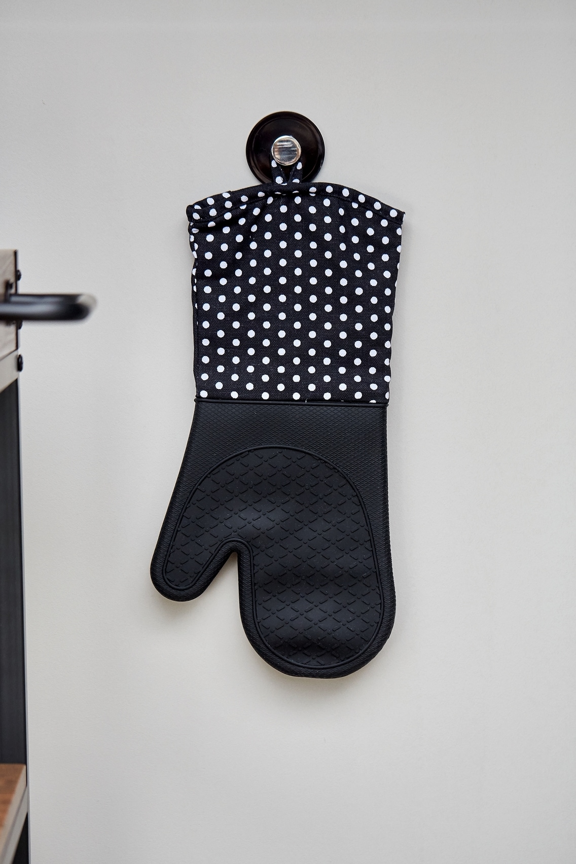 WENKO Topfhandschuhe »Modell Silikon«, (Set, 2 tlg.), Ofen- und Grillhandschuhe, Hitzeschutz, Baumwollinnenseite, 1 Paar