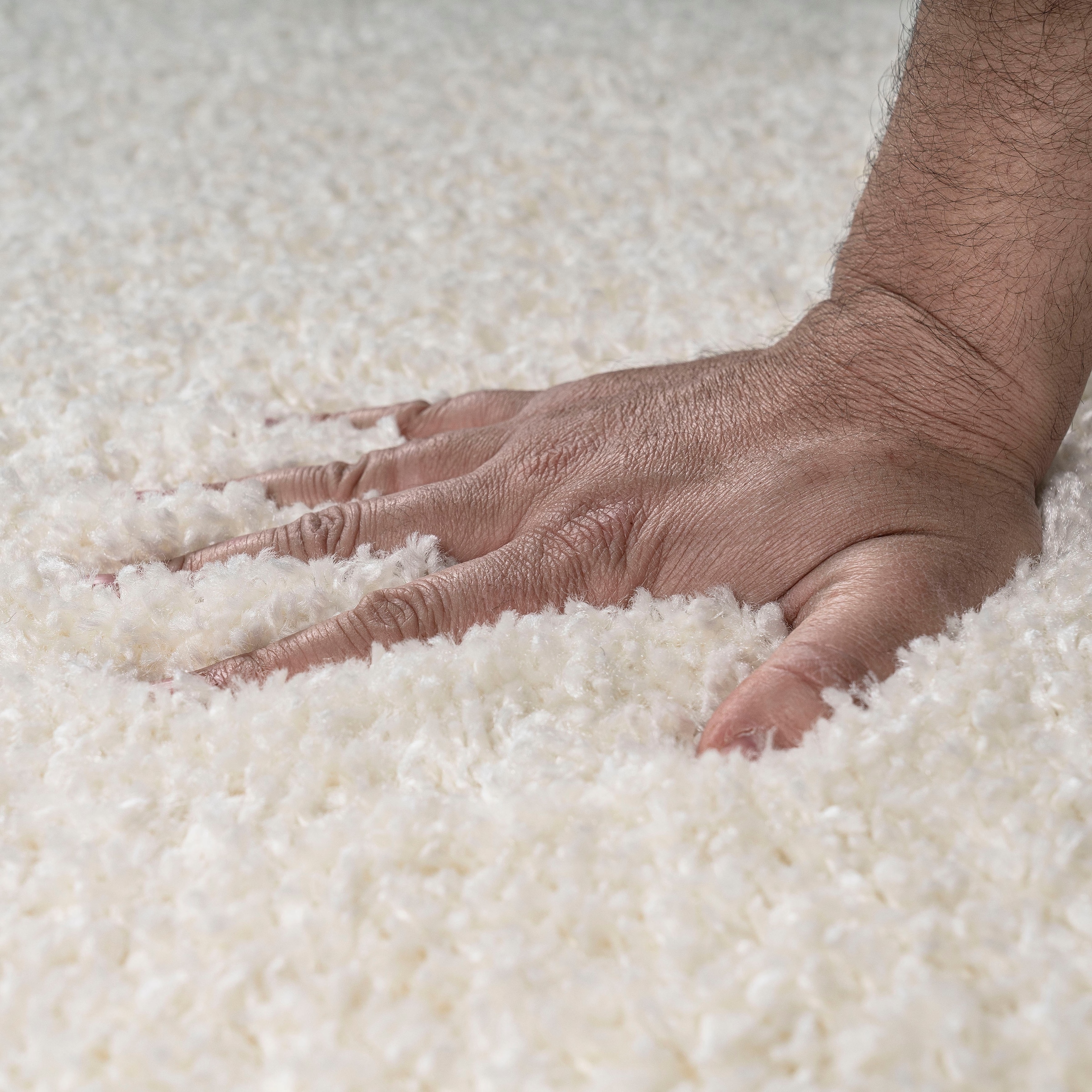 Home affaire Hochflor-Teppich »Shaggy 30«, rechteckig, 30 mm Höhe, Teppich, Uni Farben, besonders weich und kuschelig