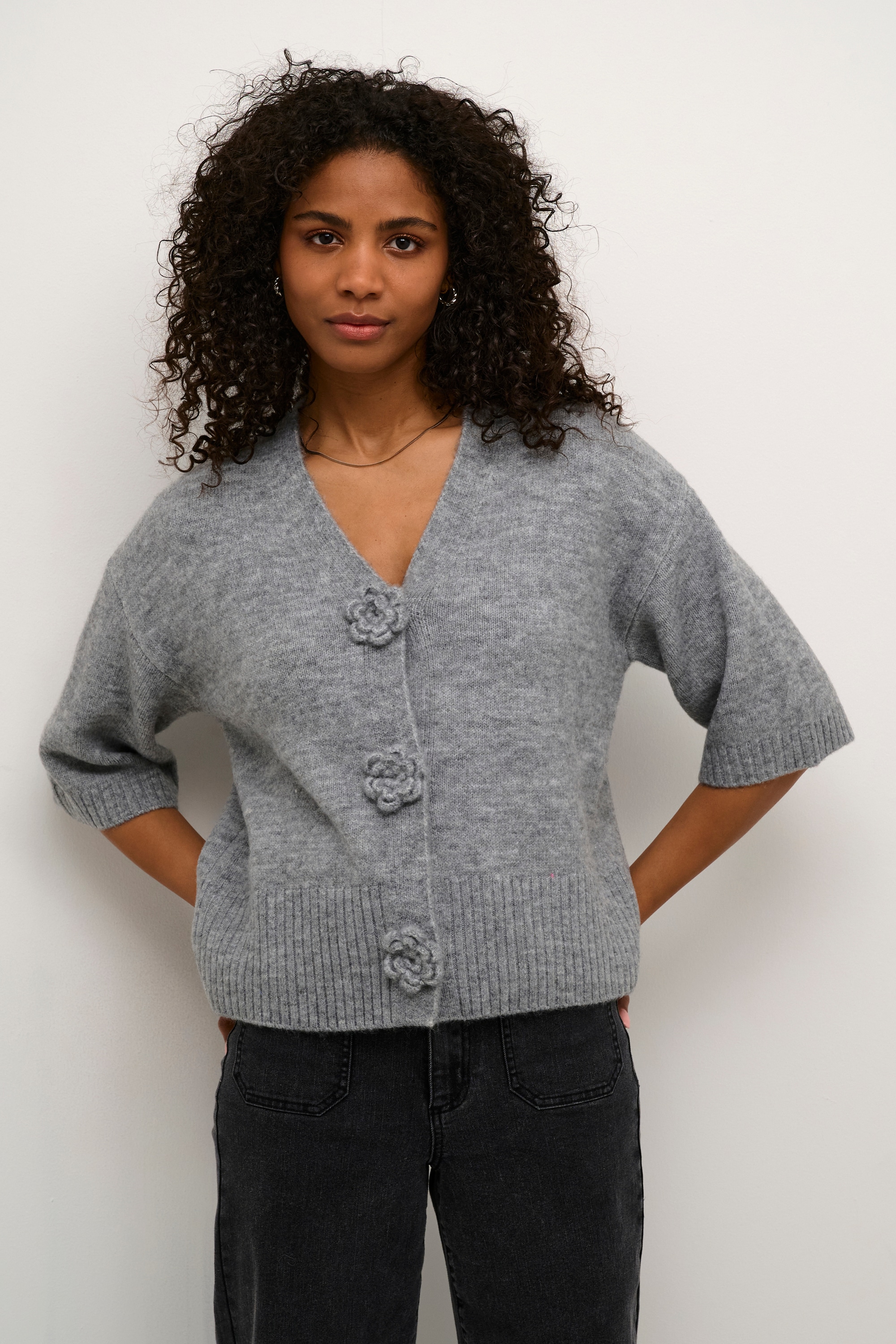 KAFFE Strickjacke »Strickjacke KArosie«