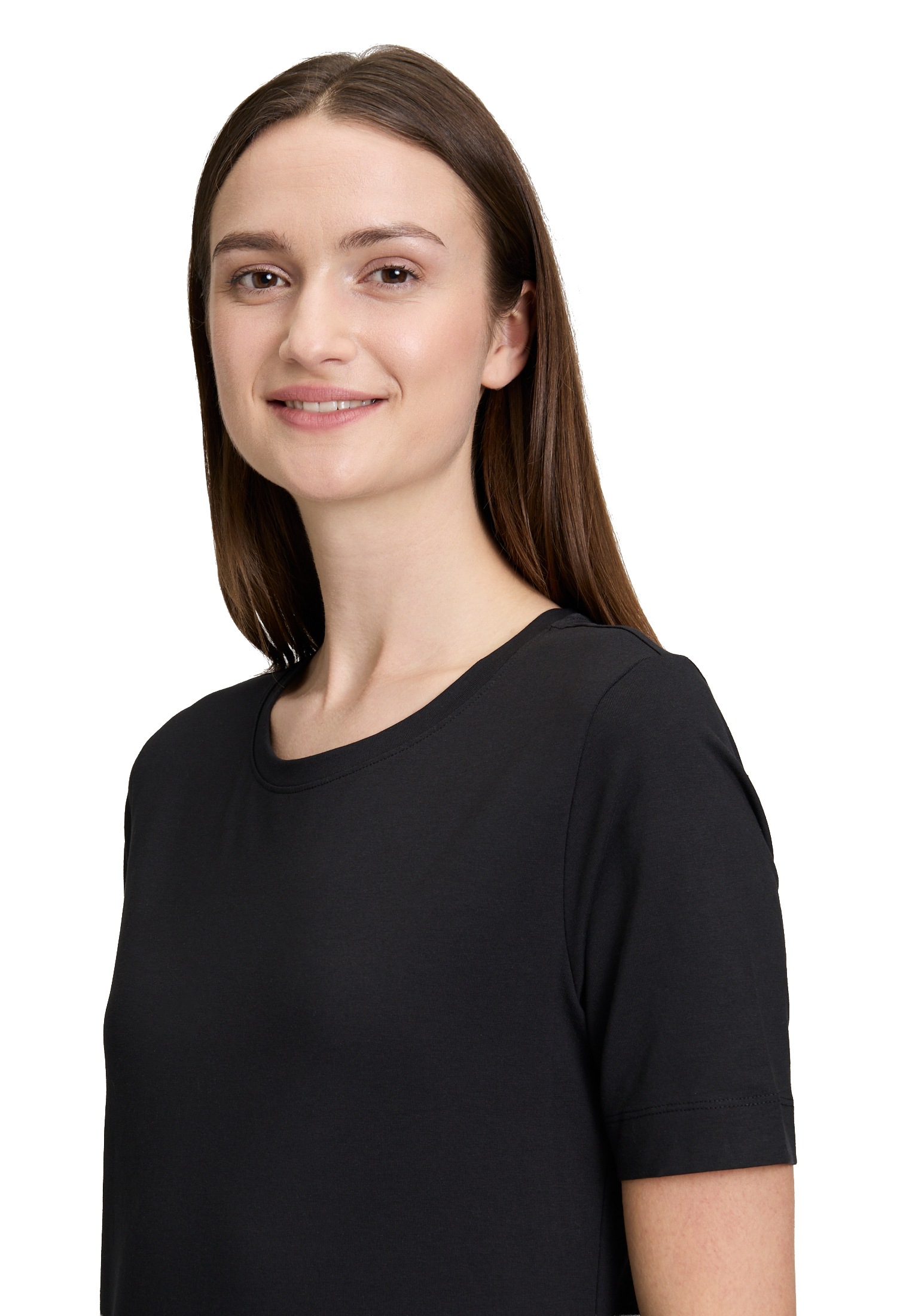 Betty&Co T-Shirt »Basic Shirt mit Rundhalsausschnitt«