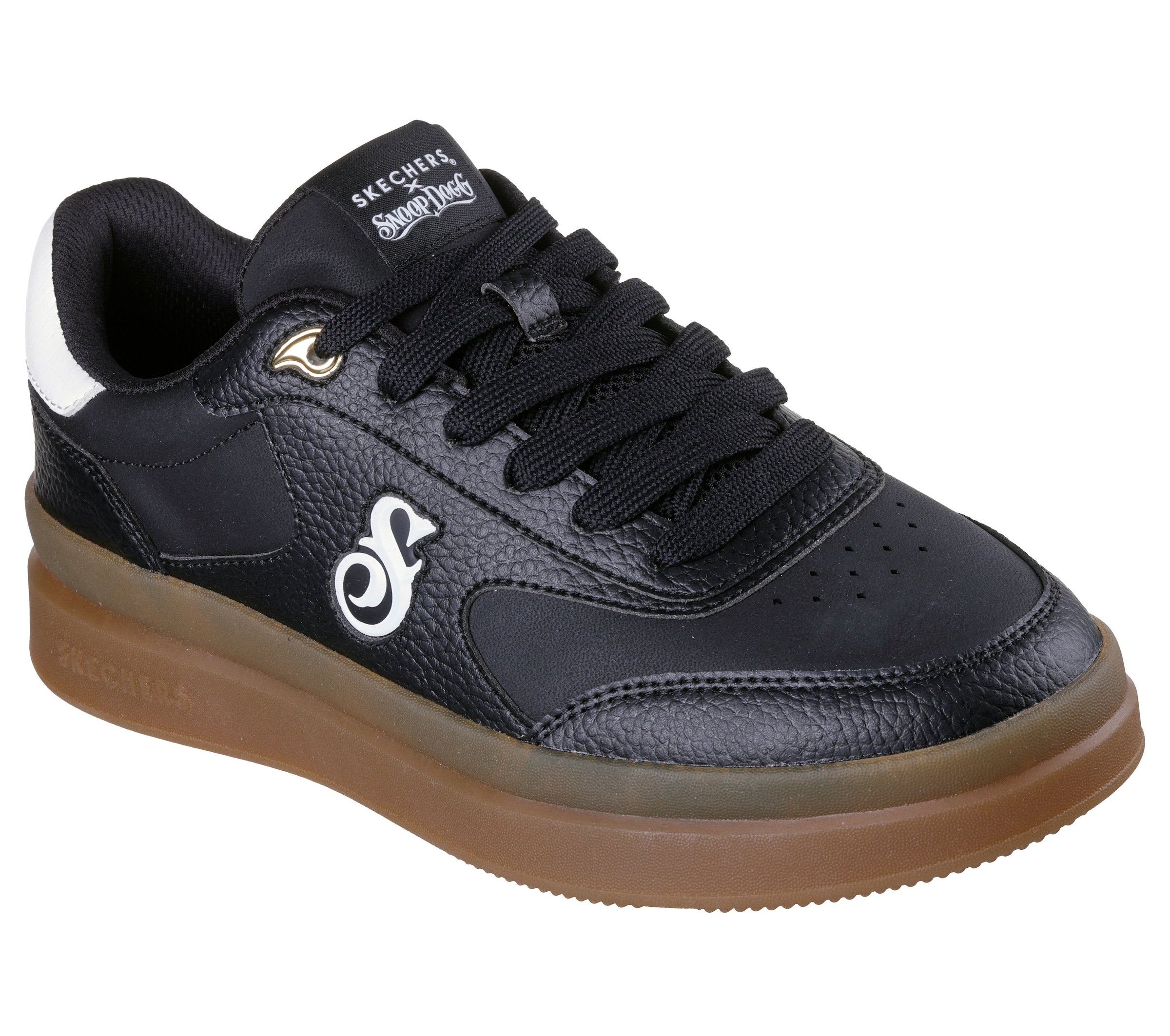 Skechers Sneaker »COURTSIDE-CALI DUDEZ«  Snoop Dogg Schnürschuh mit Kontrastbesätzen