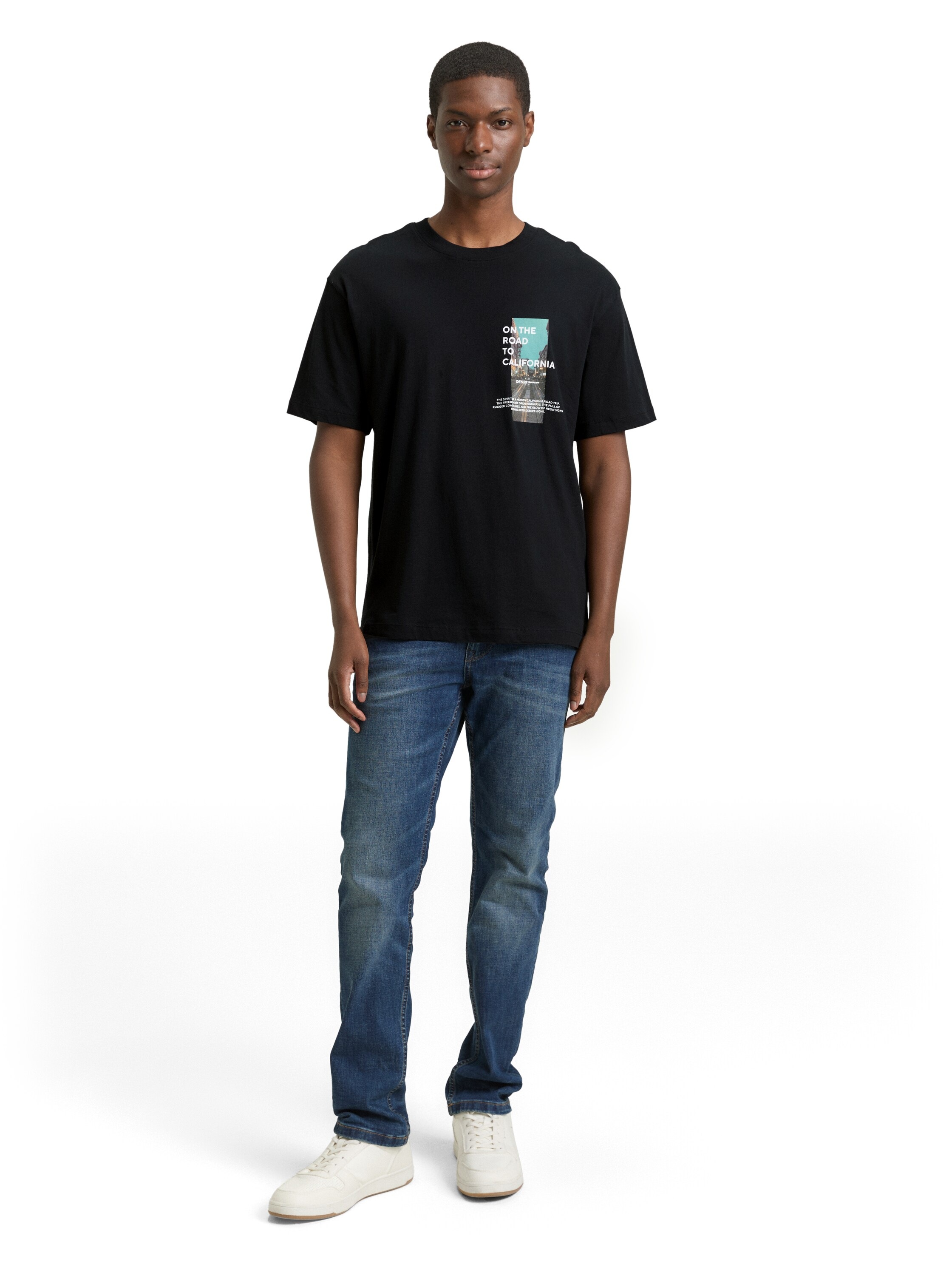 TOM TAILOR Denim T-Shirt mit Fotoprint