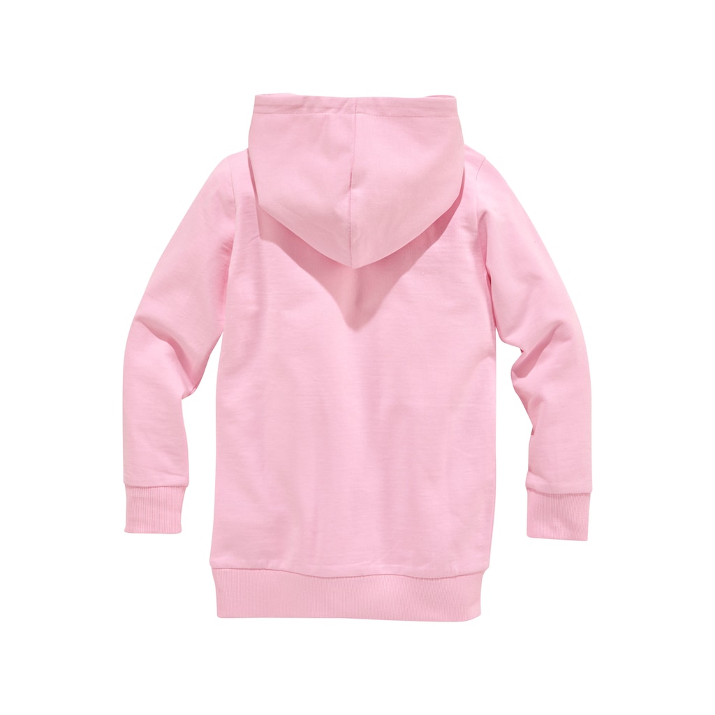 KIDSWORLD Longsweatshirt »für kleine Mädchen«, mit niedlichem Taschendruck