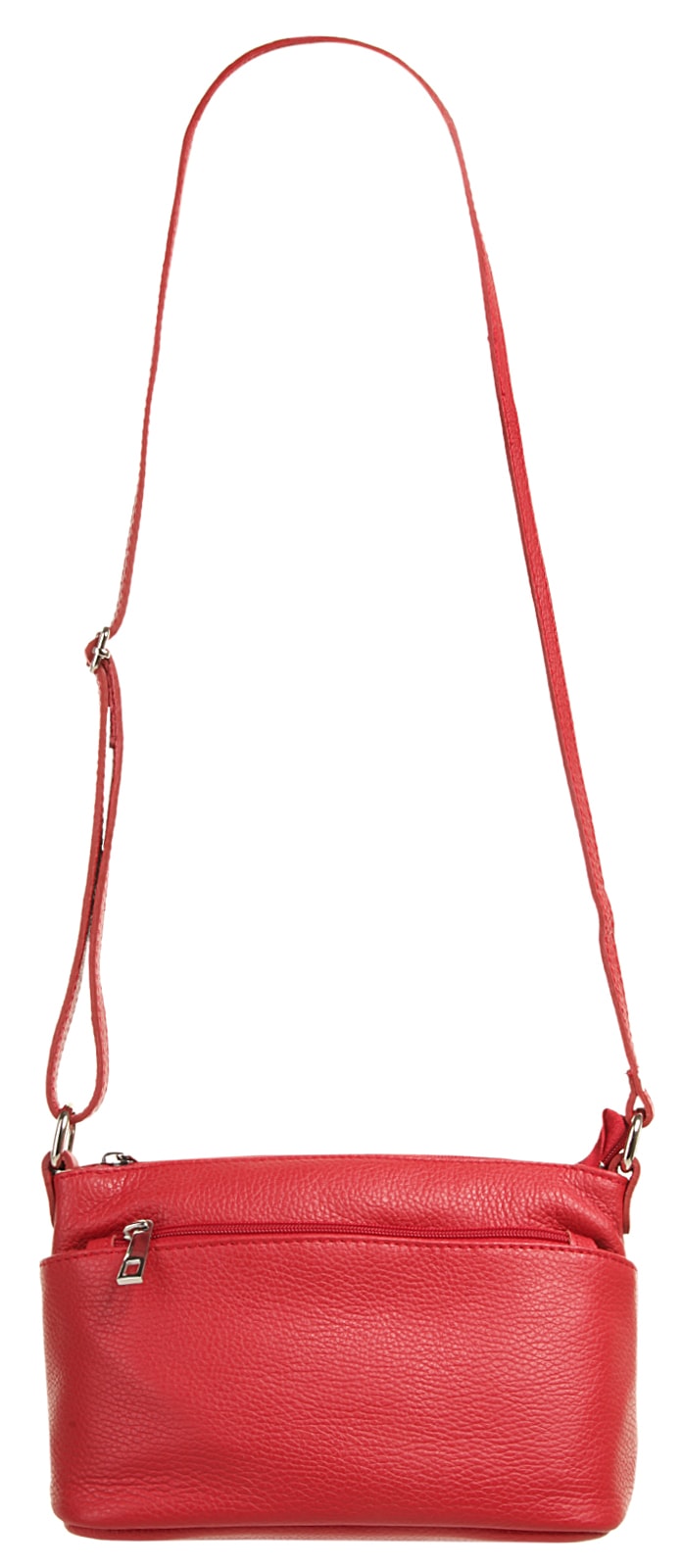 Cluty Umhängetasche echt Leder, Made in Italy