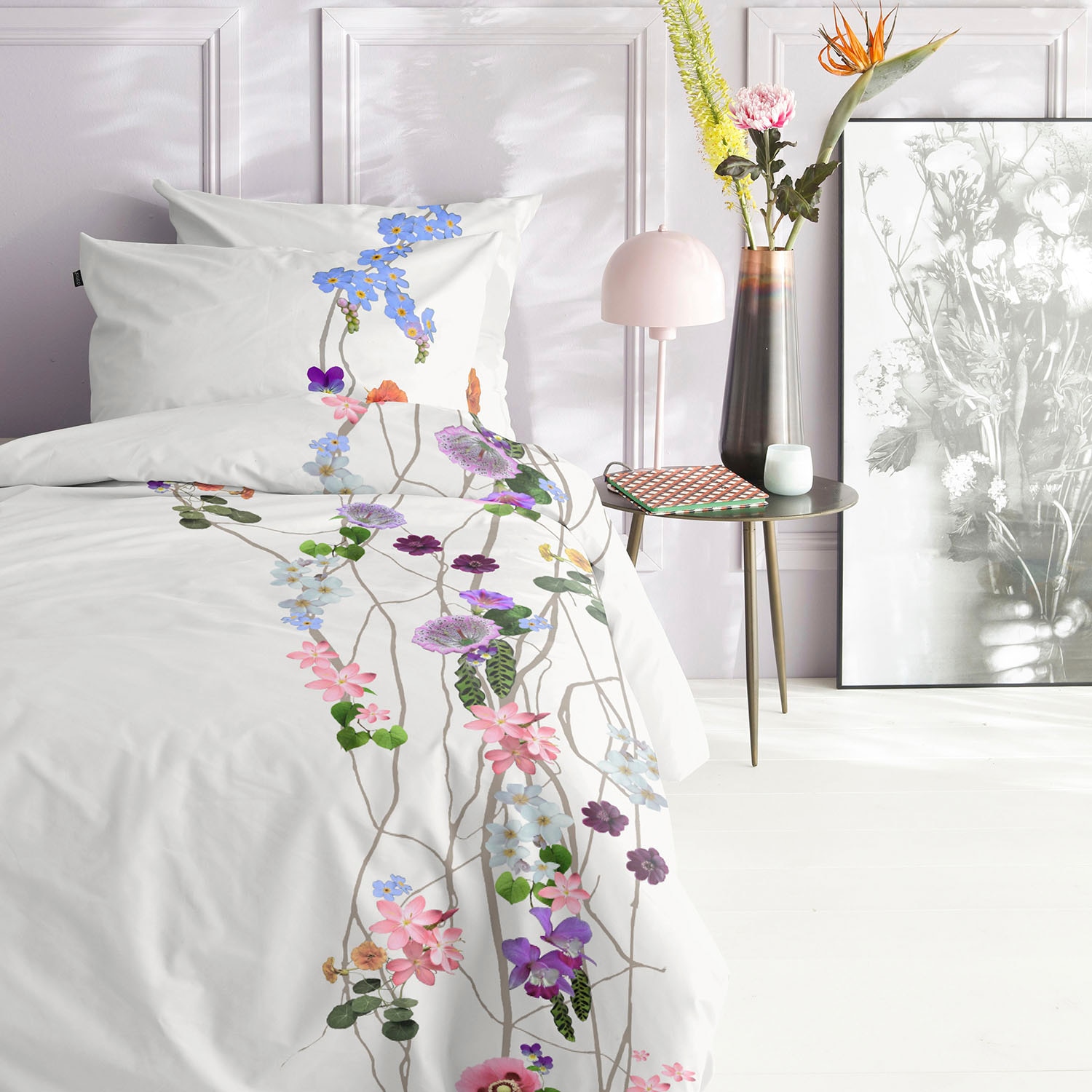 Cinderella Bettwäsche »Tiara«, mit Blumenprint