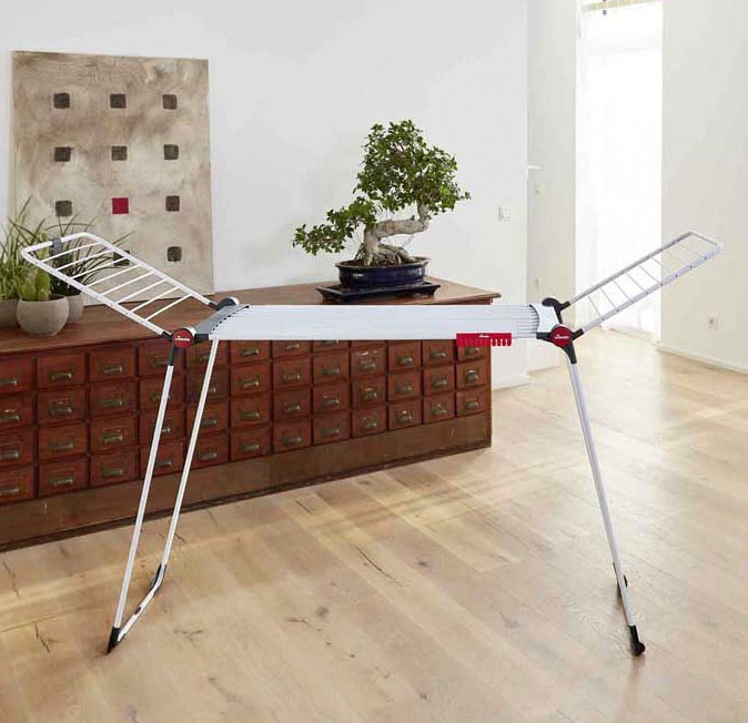 Vileda Flügelwäschetrockner »INFINITY flex«, (Packung), ausziehbarer Wäscheständer
