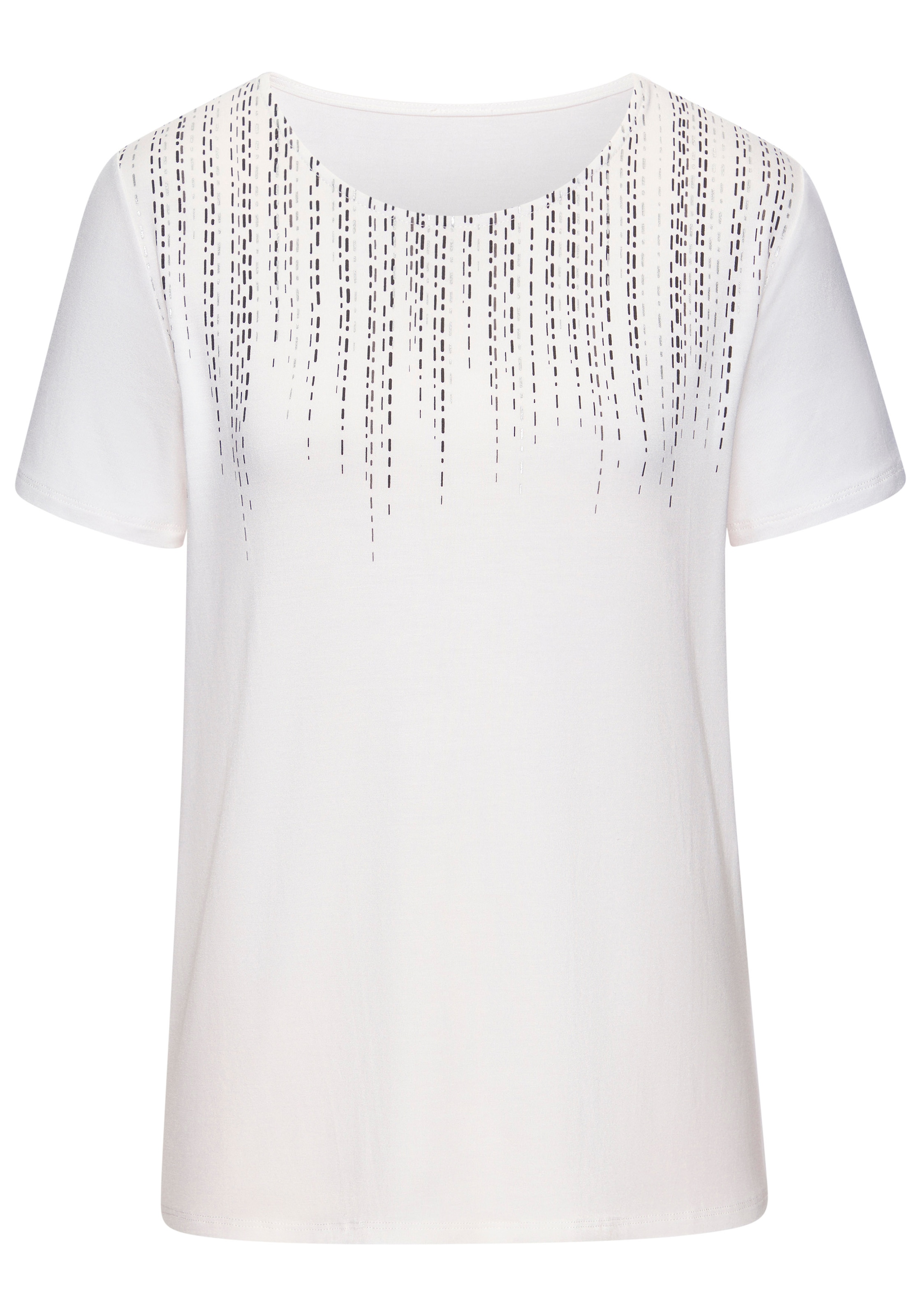 LASCANA T-Shirt »mit modischem Frontprint«, aus weichem Viskose-Stretch
