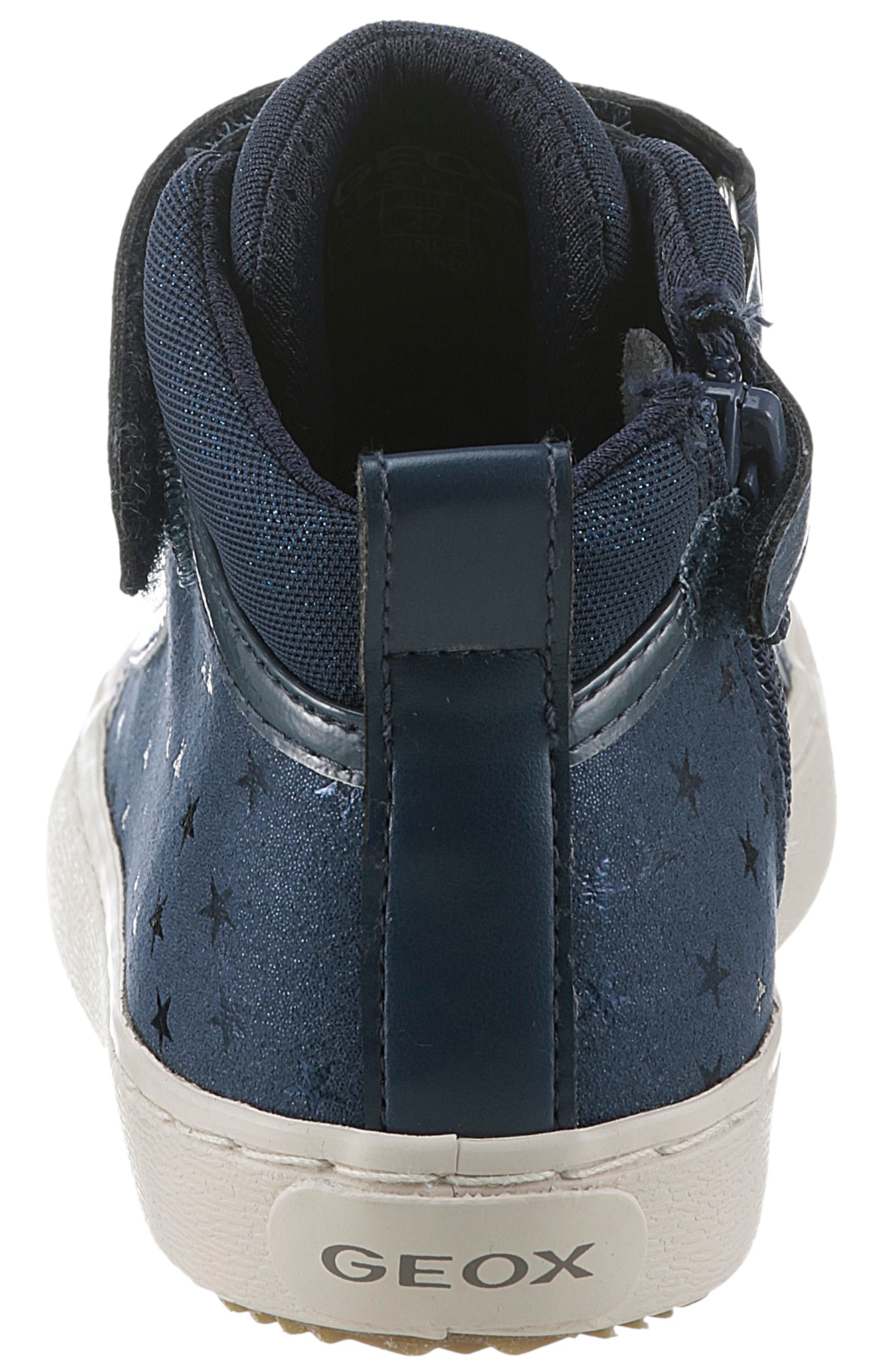 Geox Sneaker »J KALISPERA GIRL I«, High Top Sneaker, Schnürboots, Freizeitschuh mit Gummizug
