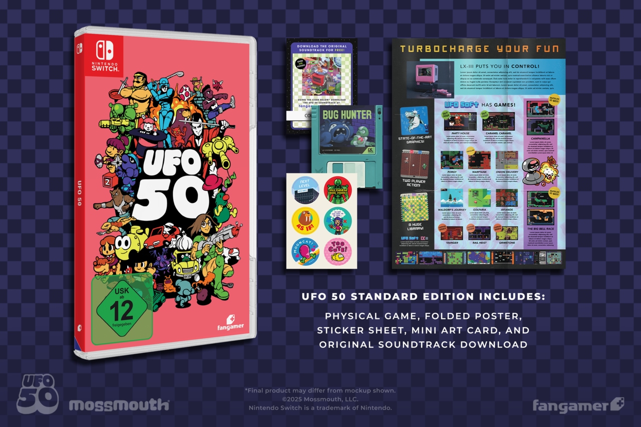 Fangamer Spielesoftware »UFO 50« Nintendo Switch