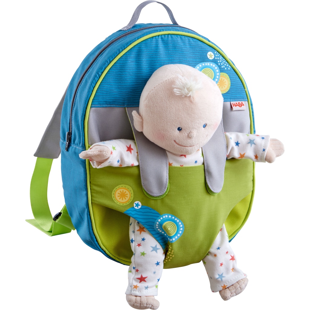 Haba Puppen Trage »Kinder-Puppenrucksack Sommerwiese«