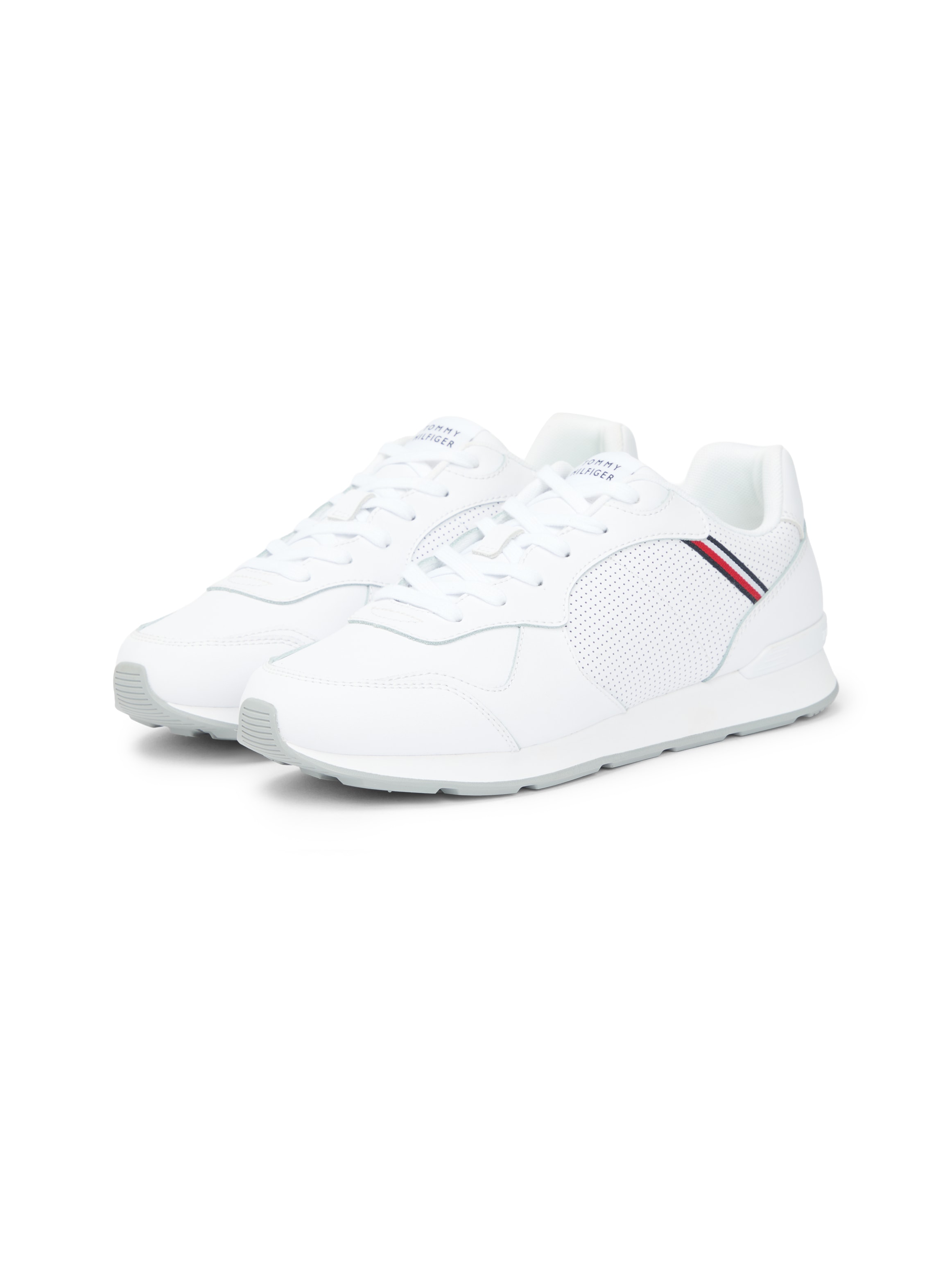 Tommy Hilfiger Sneaker »MAXLITE 1A«  , Freizeitschuh, Halbschuh, Schnürschuh, Streifen in Tommy Farben