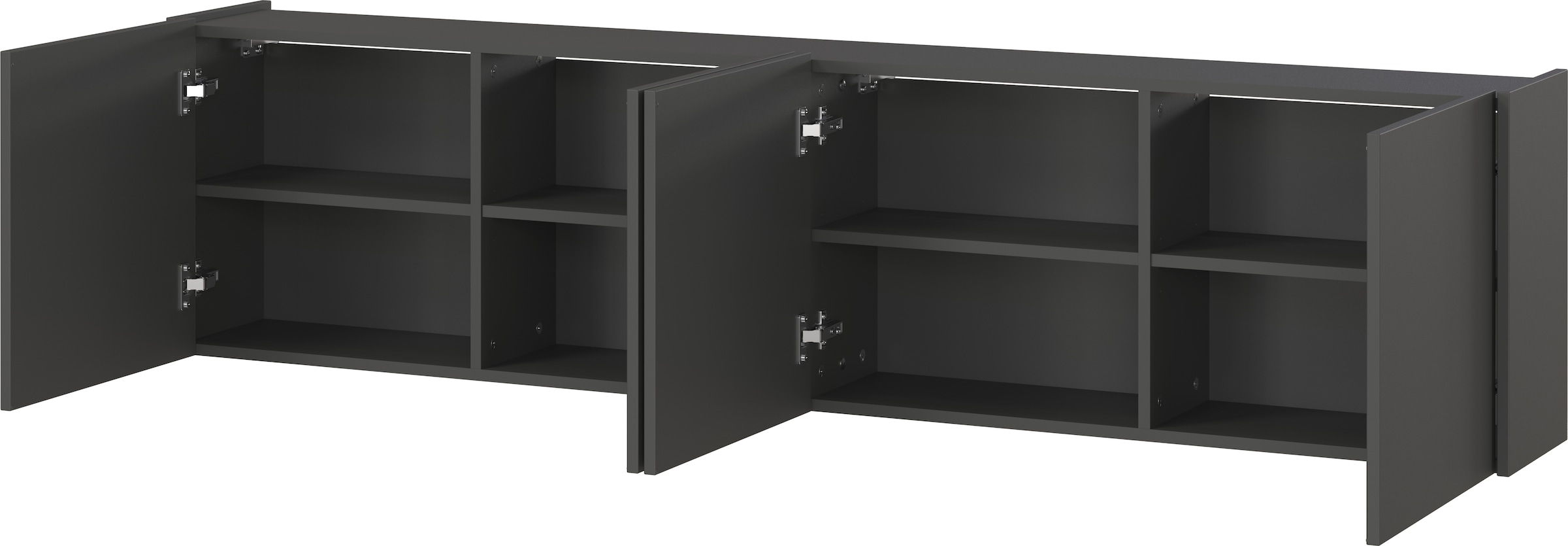 GERMANIA Mehrzweckschrank »Libbiano« mit Balkonoptik