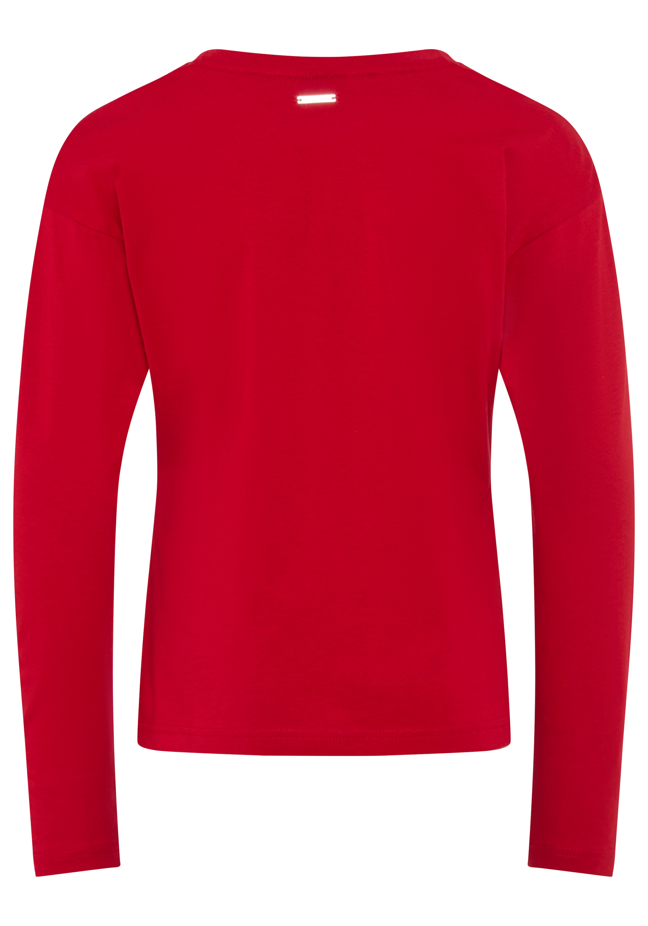 Bruno Banani Langarmshirt »Shirt mit Paillettendetails für Mädchen« Für TEENS, Langarmshirt mit Pailletten