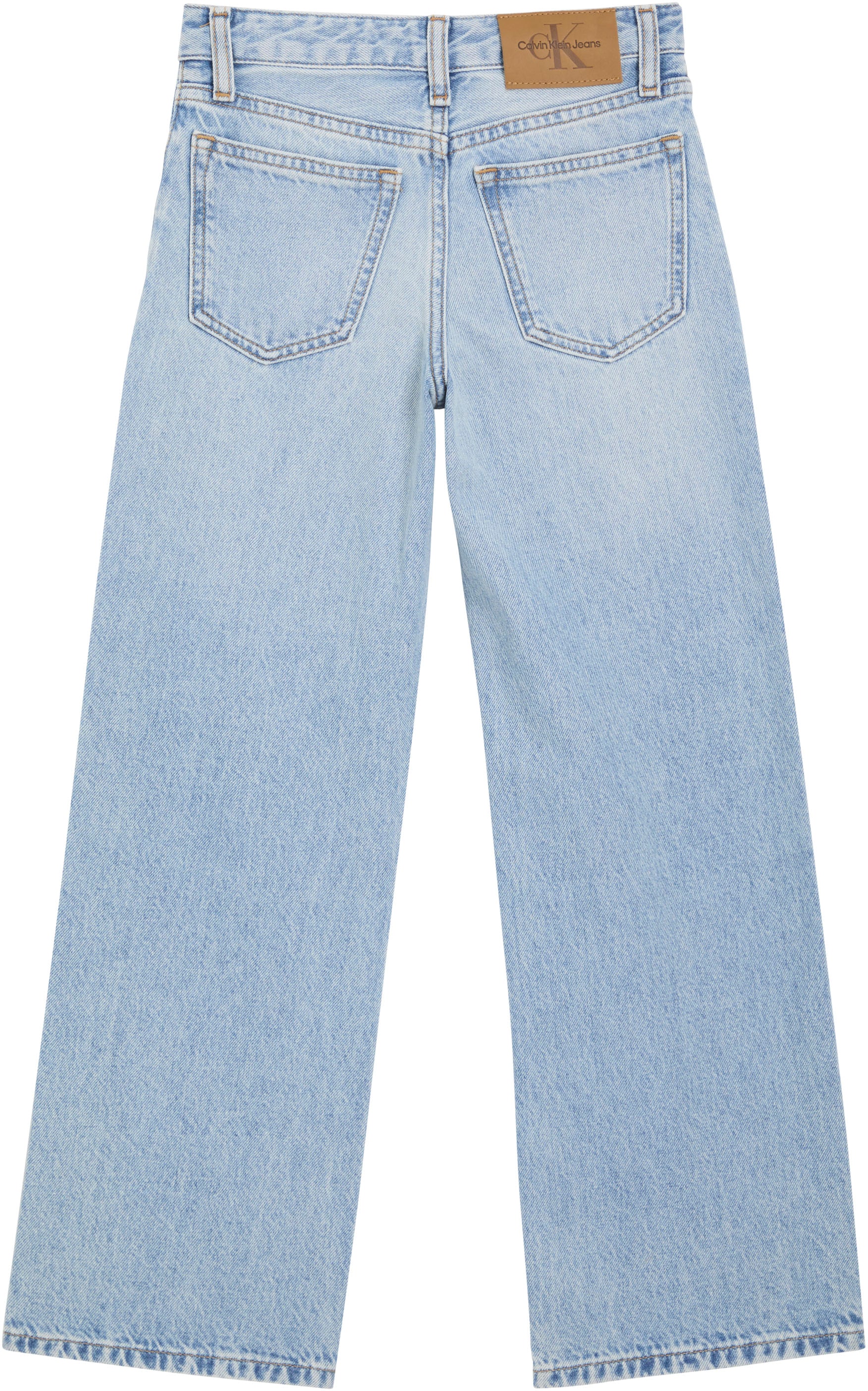 Calvin Klein Jeans Weite Jeans »WIDE LEG JEANS« Regular fit für Kinder mit praktischen Taschen