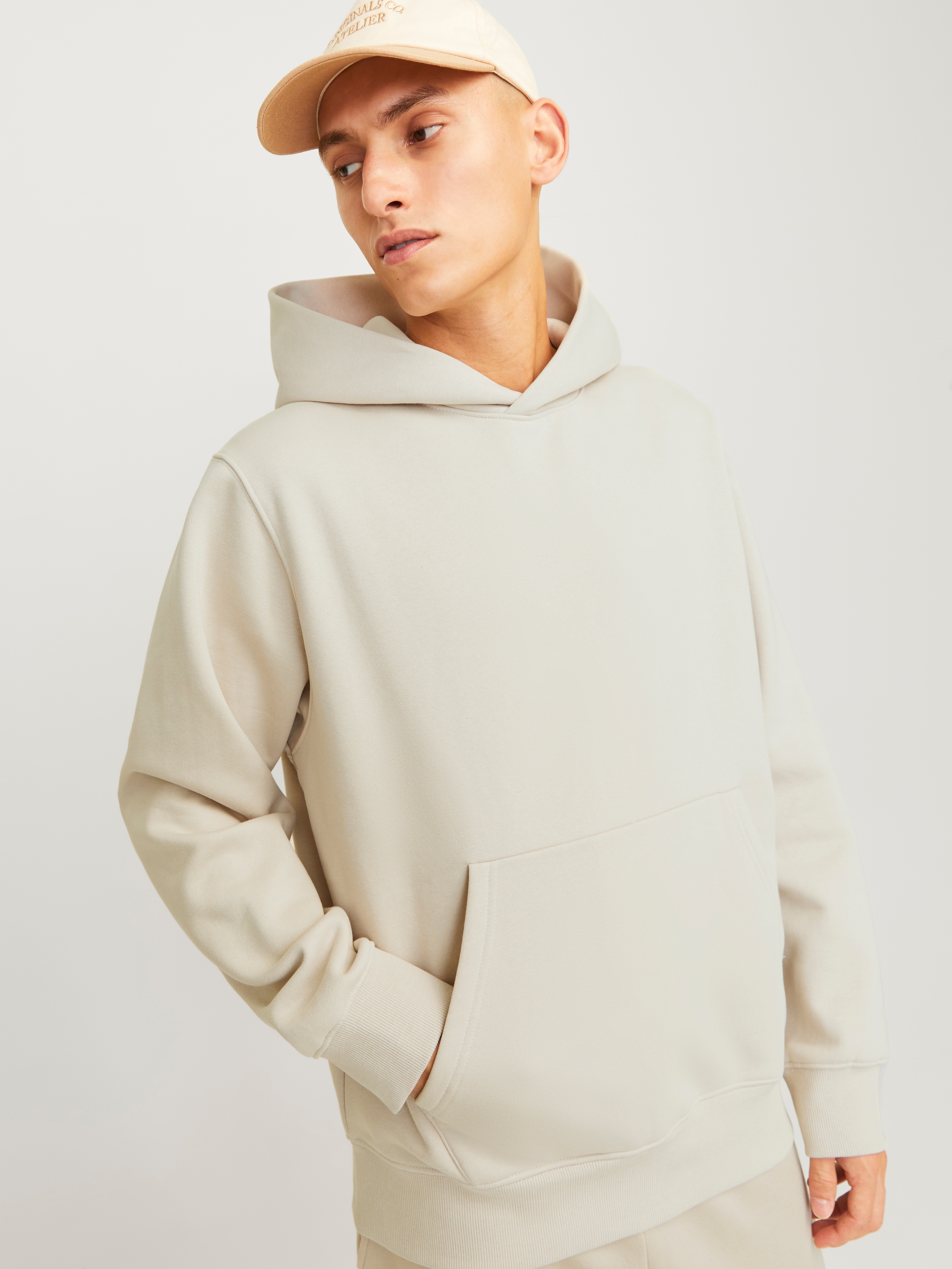 Jack & Jones Kapuzensweatshirt »JJEURBAN EDGE SWEAT HOOD NOOS«, mit Kängurutasche