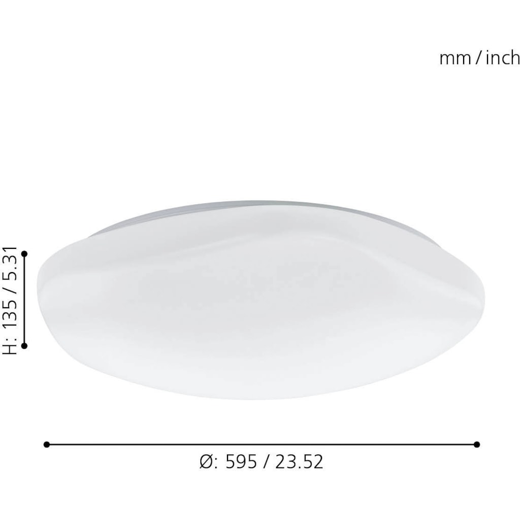 EGLO Deckenleuchte »TOTARI-C«, 1 flammig-flammig