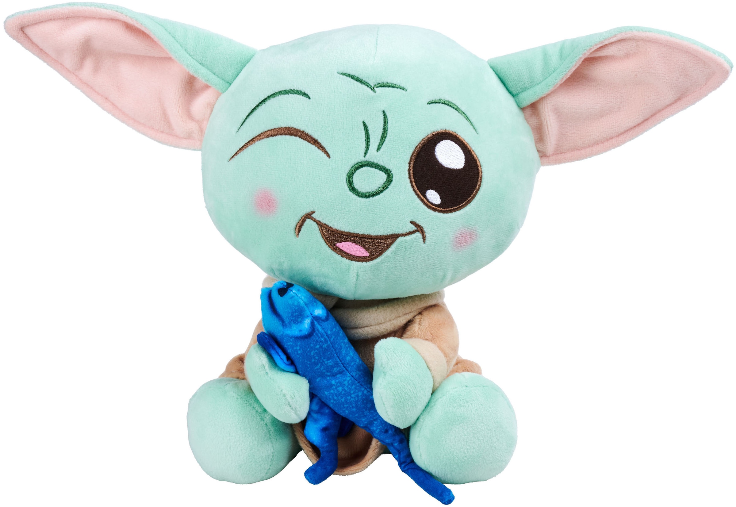 SIMBA Plüschfigur »Star Wars Grogu mit Eidechse, 25 cm«