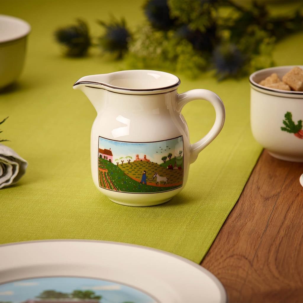 Villeroy & Boch Milch- und Zuckerset »Milch & Zucker Set Design Naif 2er Set bunt« Spülmaschinengeeignet, Mikrowellengeeignet