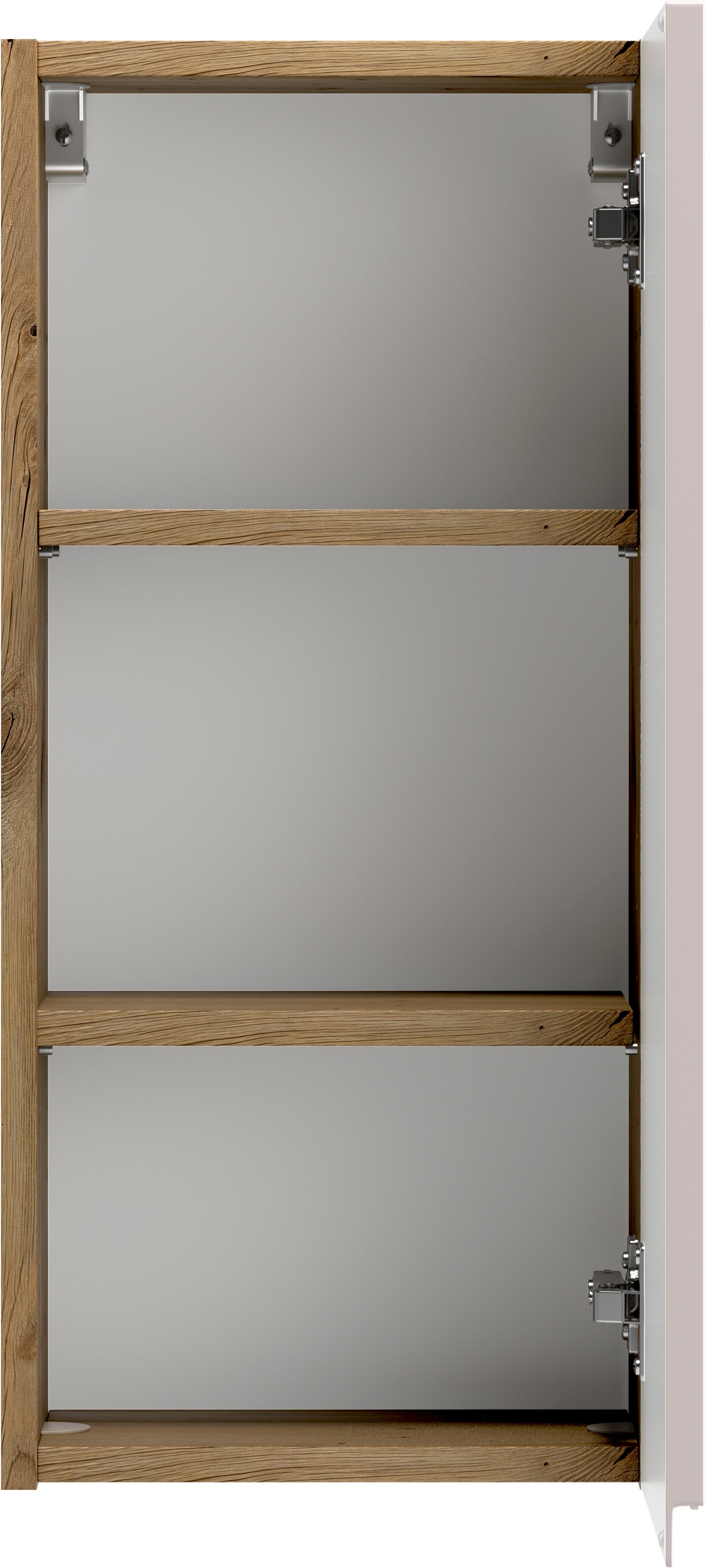 welltime Hängeschrank »CABO, gedämpfte Scharniere« Kaschmir, griffloses Design, reversibel