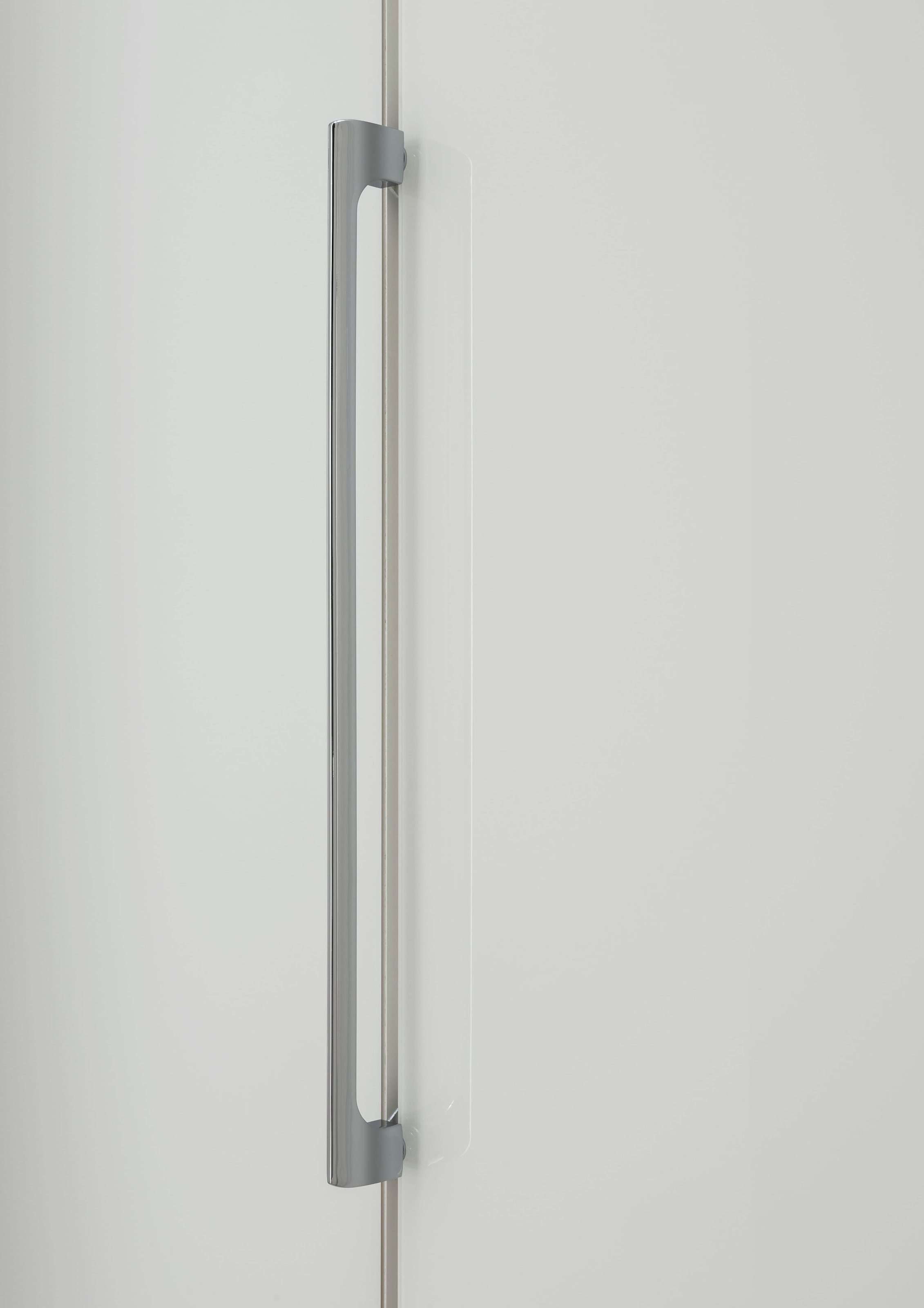 WIEMANN Falttürenschrank »Monaco, Kleiderschrank, Schrank, Wäscheschrank, mit edler Glasfront« 2 Breiten, 2 Höhen 216/236 cm auswählbar, MADE IN GERMANY,  inkl. gepämpften Schubkästen und Türen, mit Panoramaöffnung