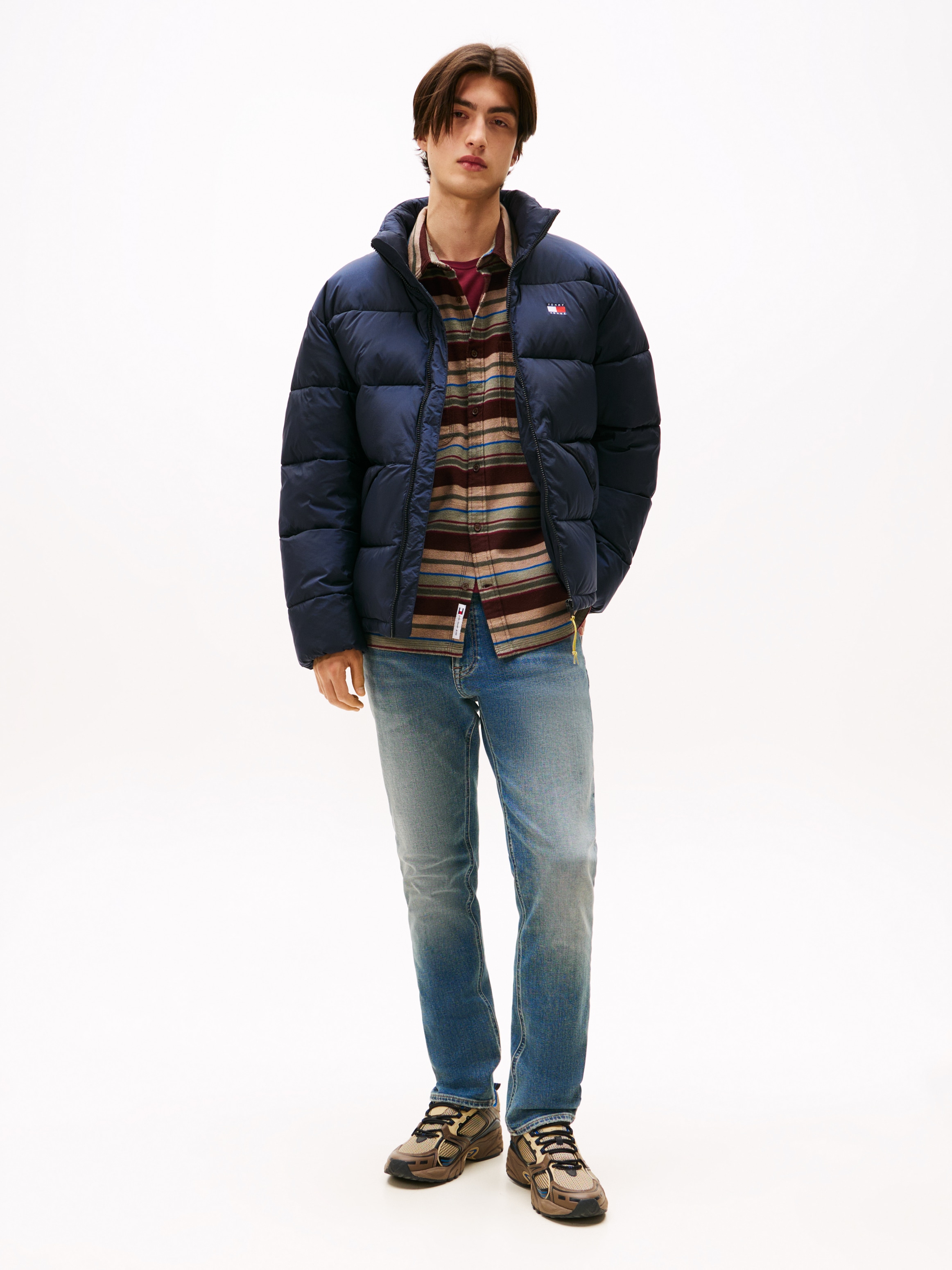 Tommy Jeans Slim-fit-Jeans »Scanton Slim Denim«, Mit Gürtelschlaufen