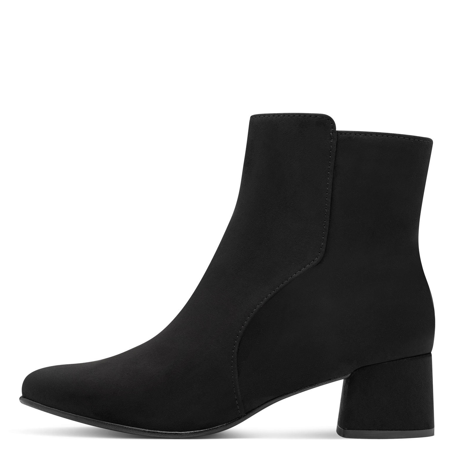 MARCO TOZZI Stiefelette  , Blockabsatz, Businessschuh, Ankleboots mit Ziernähen