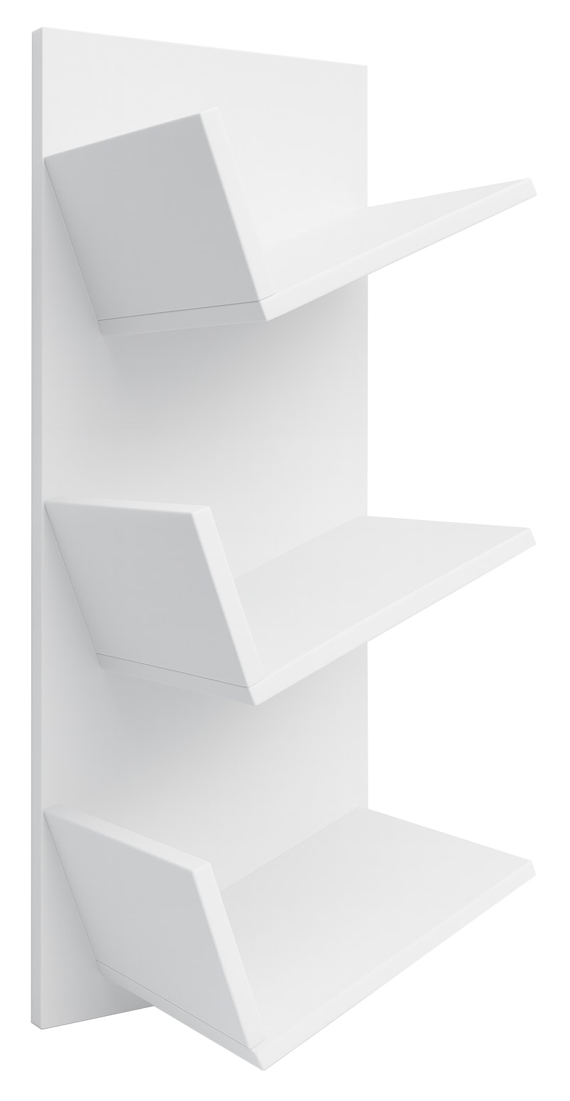 VCM Media-Regal »Holz Bücher Schallplatten LP Hänge Wandregal Sulda« 1 Stk. tlg.