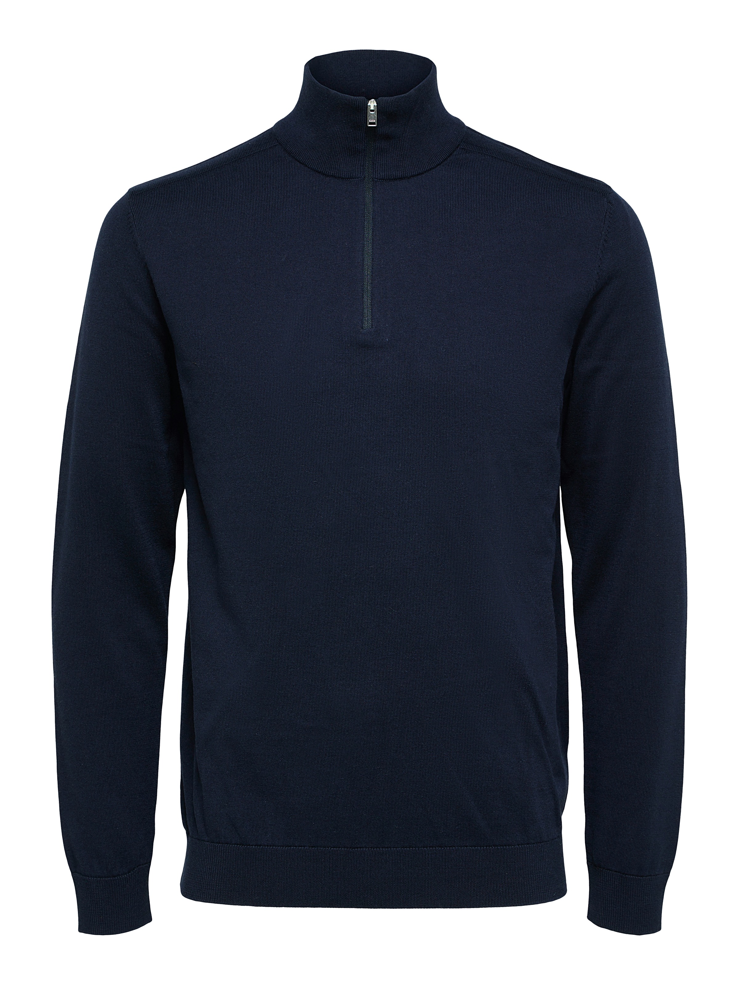 SELECTED Troyer »SLHBERG HALF ZIP CARDIGAN NOOS« Baumwolle, regular fit