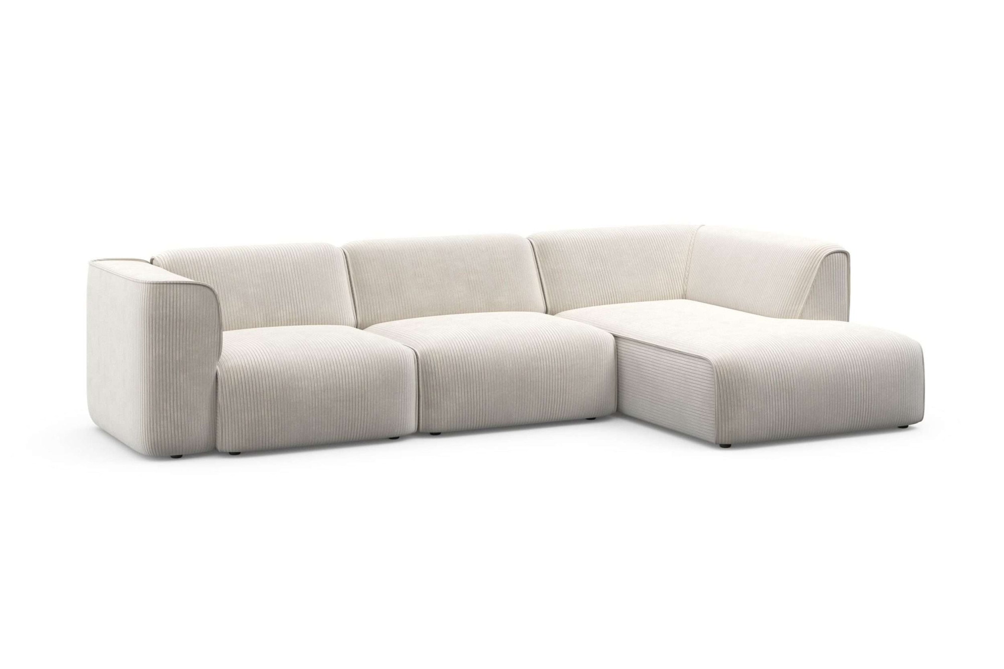 OTTO home Ecksofa »Merid L-Form, B: 295 cm - OTTO. Verlässliche Qualität.« jederzeit durch Module erweiterbar