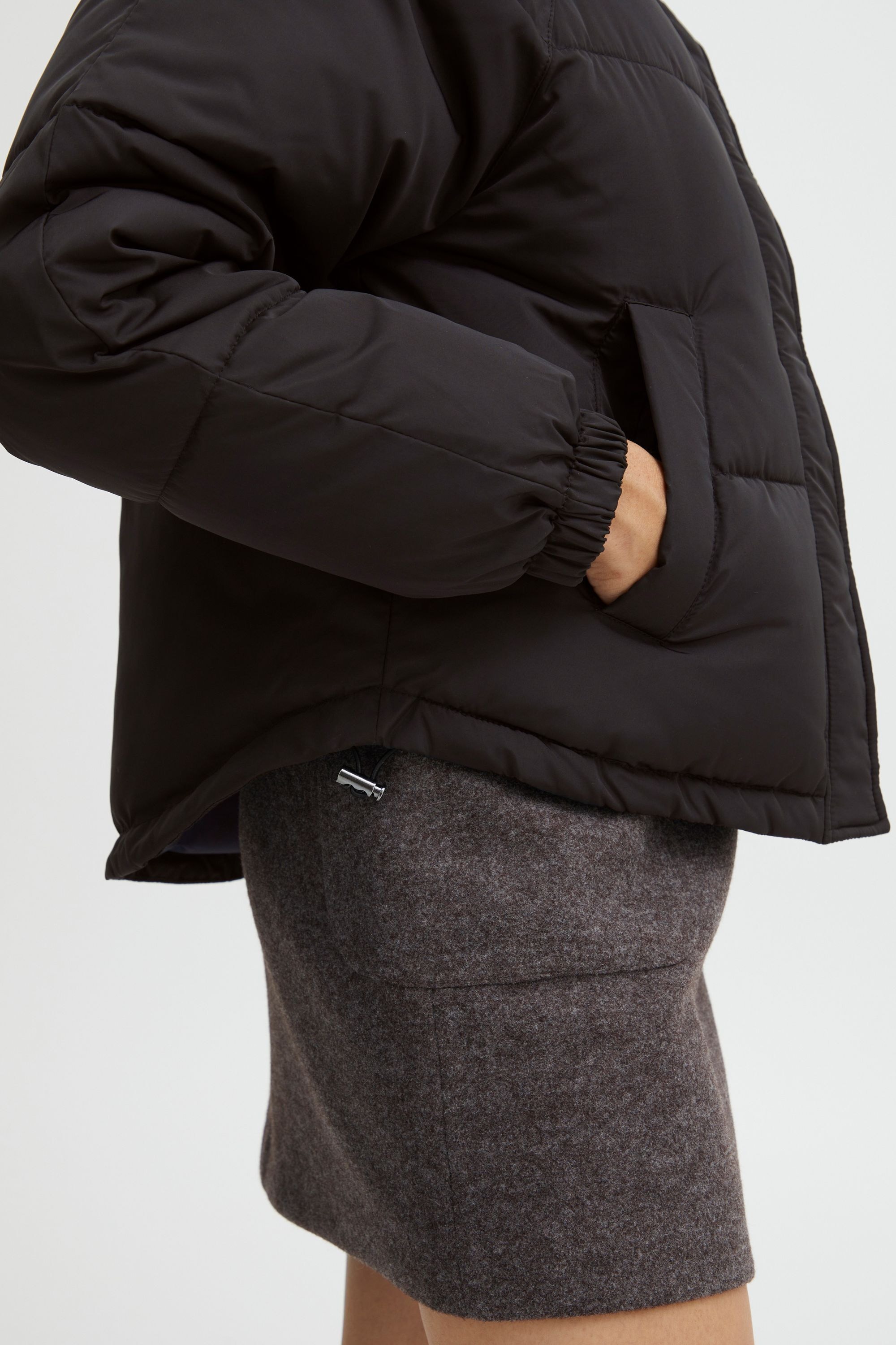 Ichi Steppjacke »Steppjacke IHHorizon«, mit Kapuze