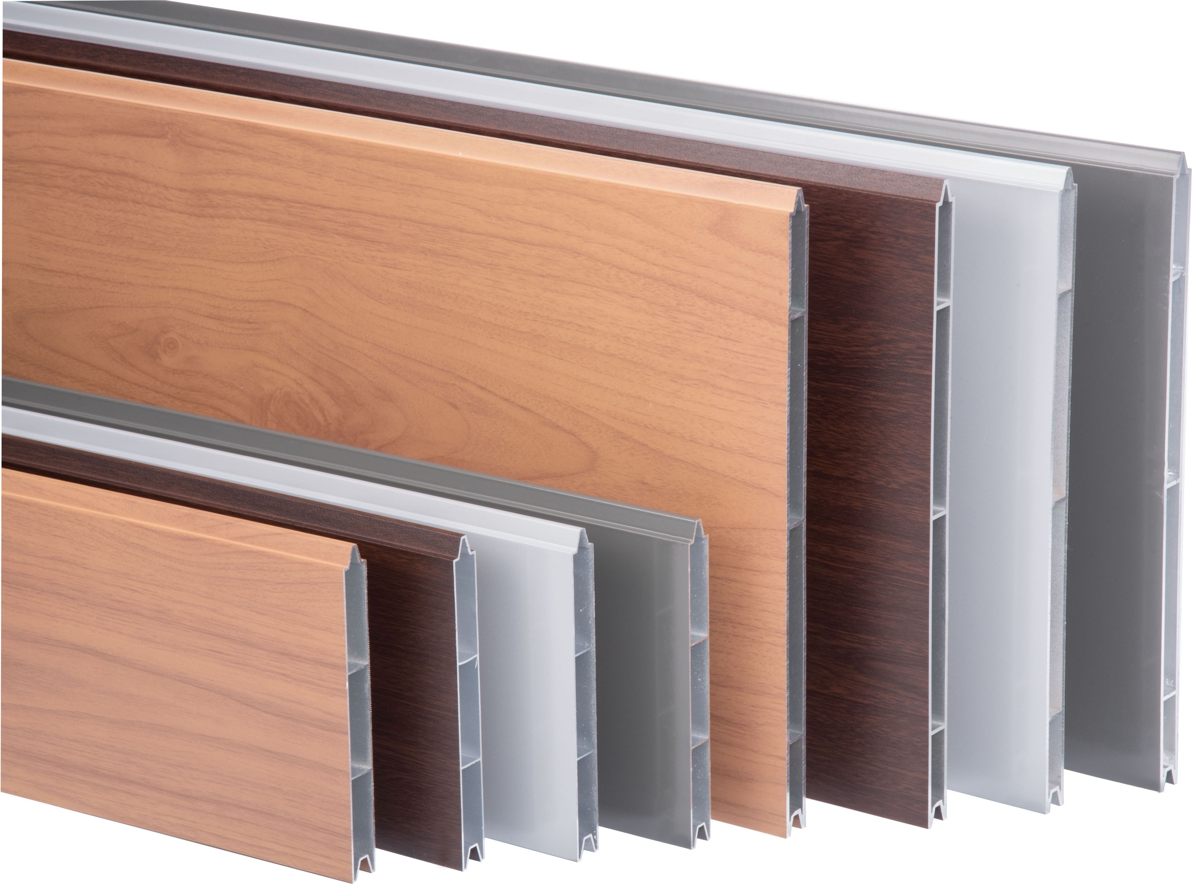 Alberts Dichtzaun »Palitio, Profilhöhe 150 mm« Aluminium, verschiedene Dekore und Längen