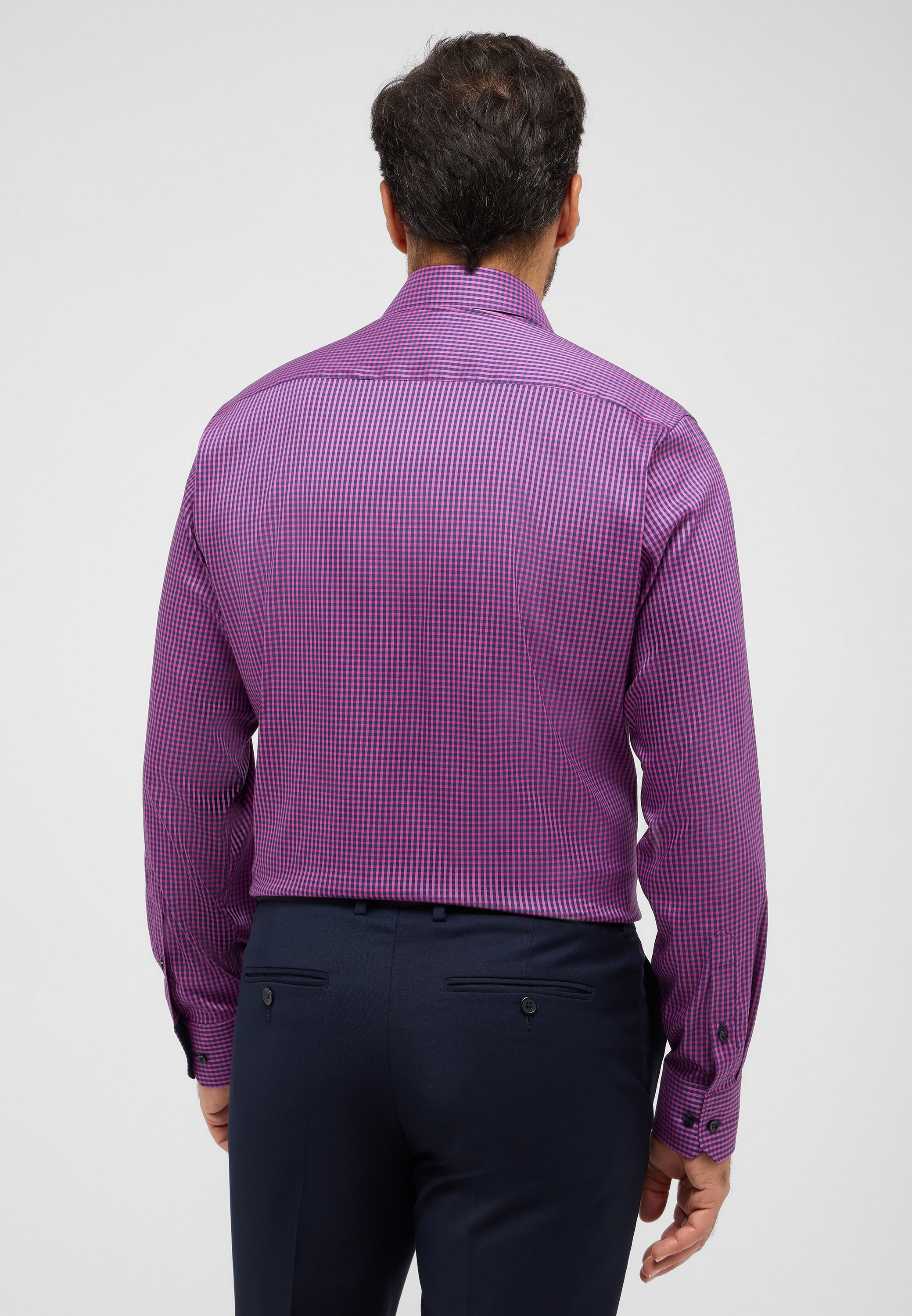 Eterna Langarmhemd »MODERN FIT«, EASY IRON (bügelleicht)