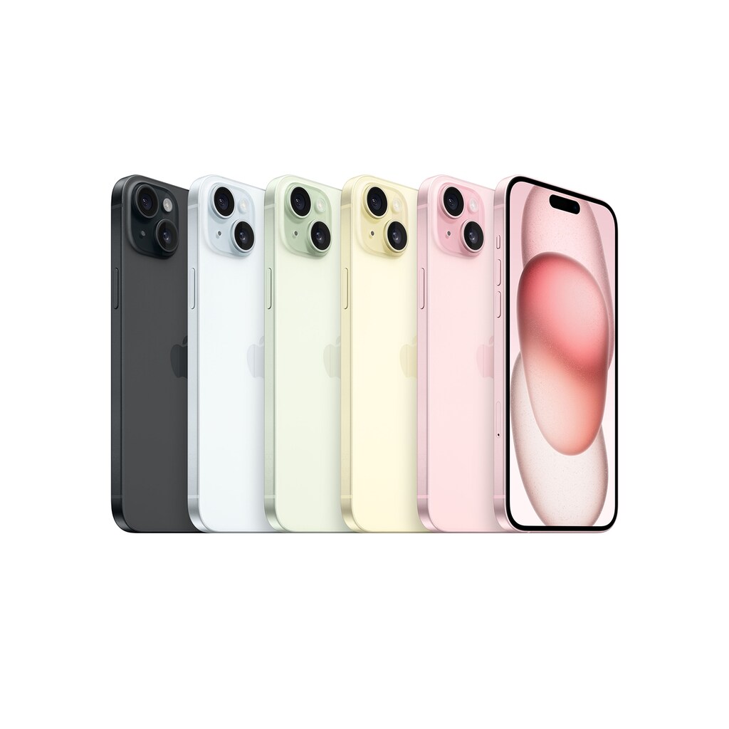 Apple Smartphone »iPhone 15 PLUS«, Grün, 17 cm/6,7 Zoll, 48 MP Kamera