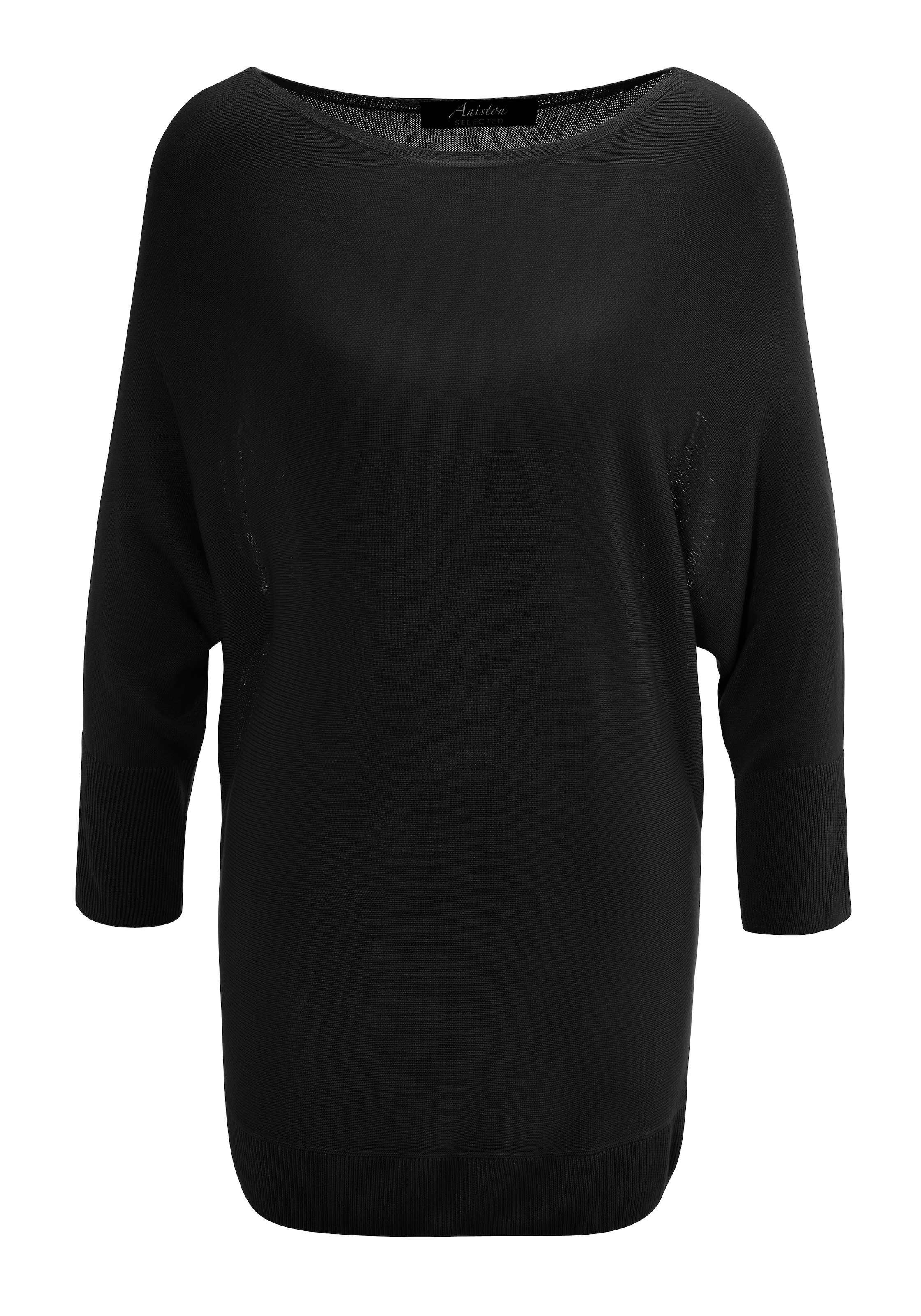 Aniston SELECTED Strickpullover, mit U-Boot-Ausschnitt - NEUE KOLLEKTION