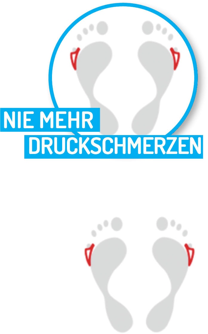 Fußgut Zehenkorrektor »Gel-Zehen-Schoner, schützt den kleinen Zeh, einfache Anwendung«, Druckentlastung, reibungshemmend, bei Schwielen und Hühneraugen